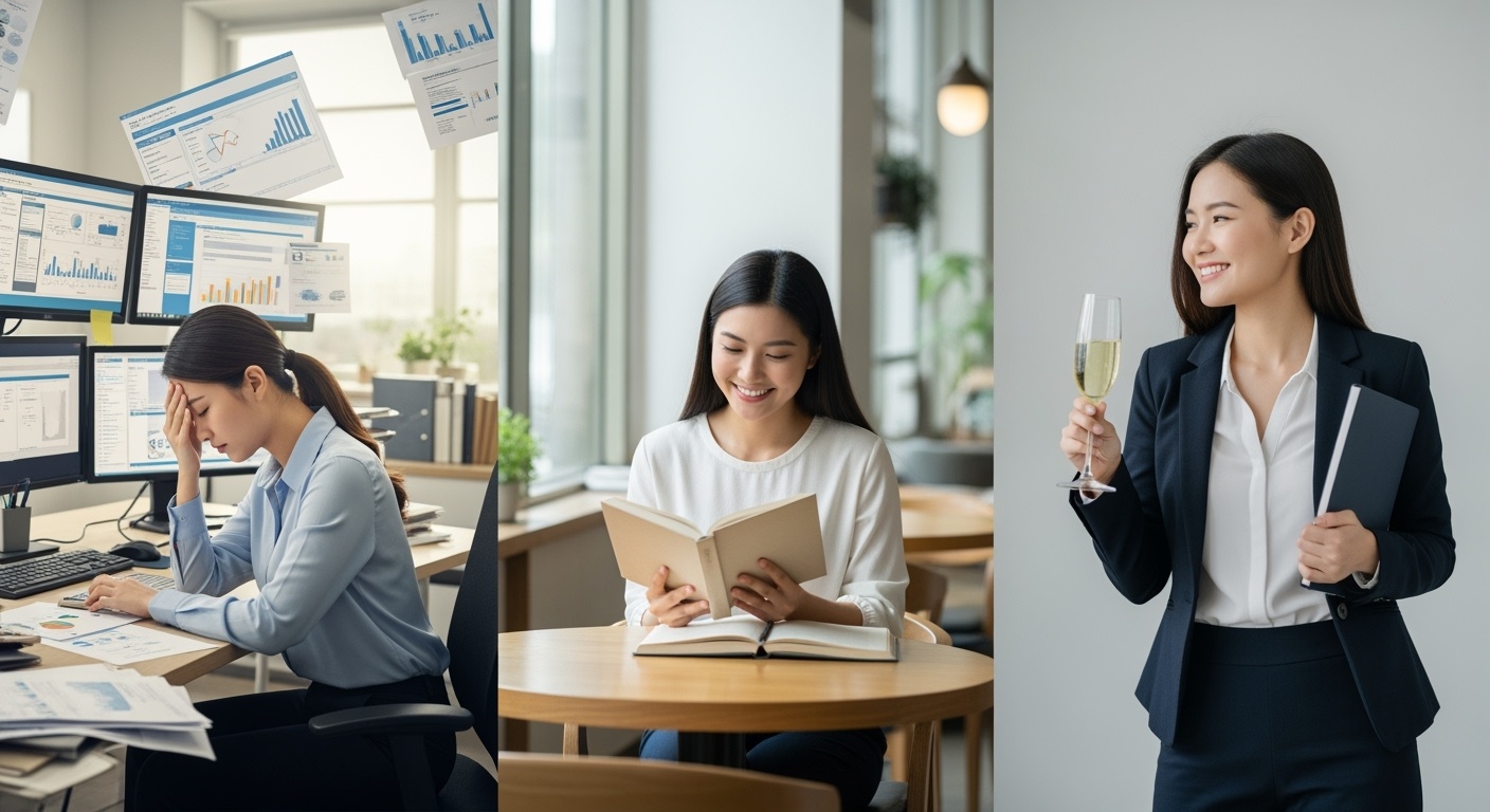 Transformation von Stress zu innerer Balance und Fokus