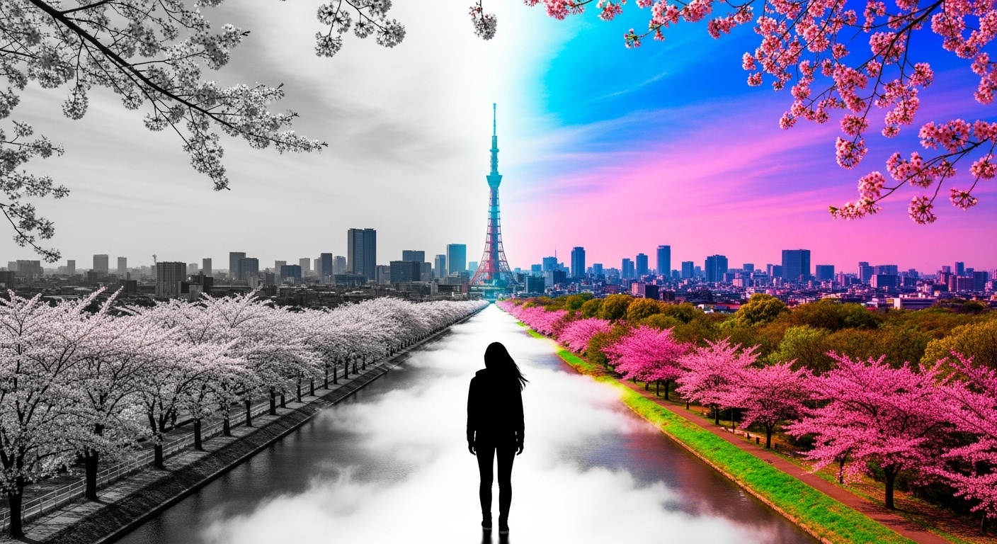 世界の色彩が変わる