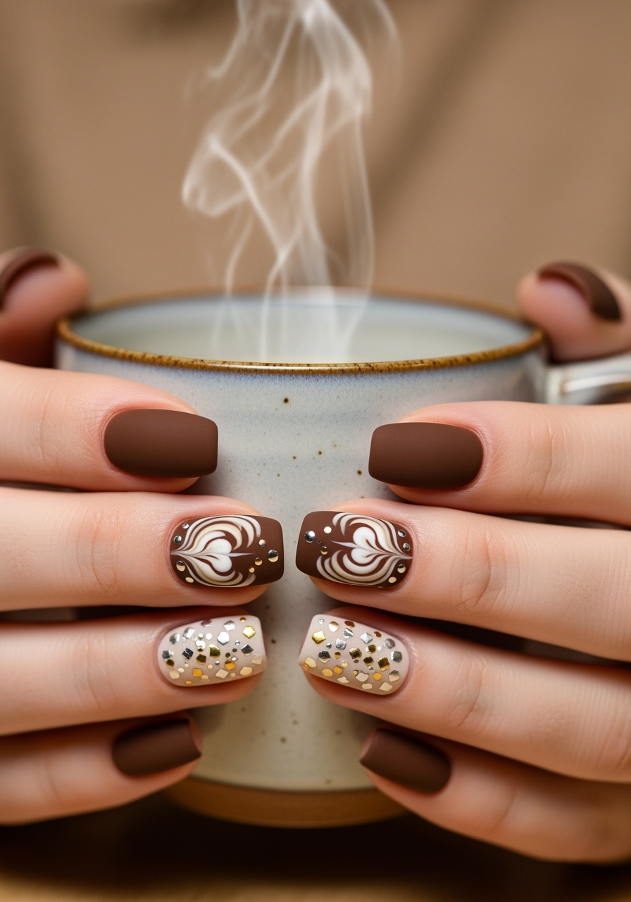 Coffee Swirl Art