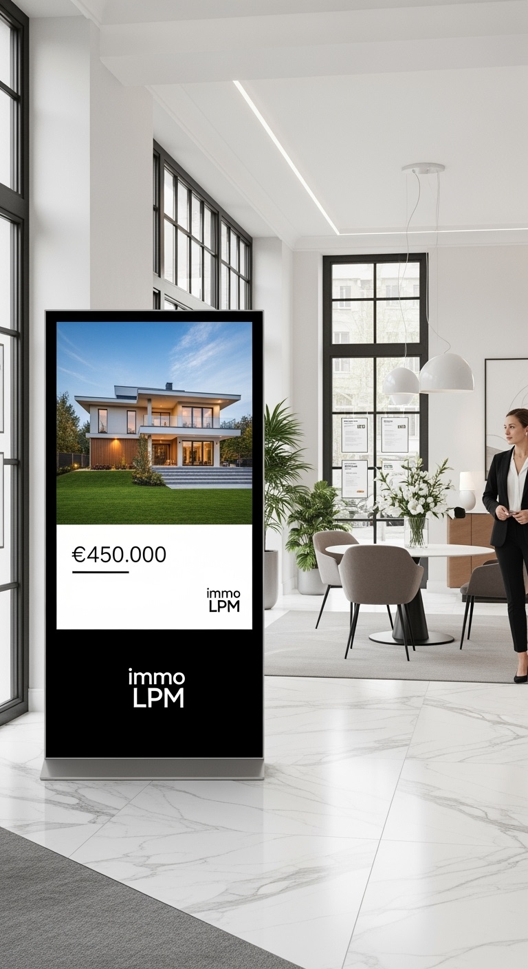 Büro Lobby Digital Display