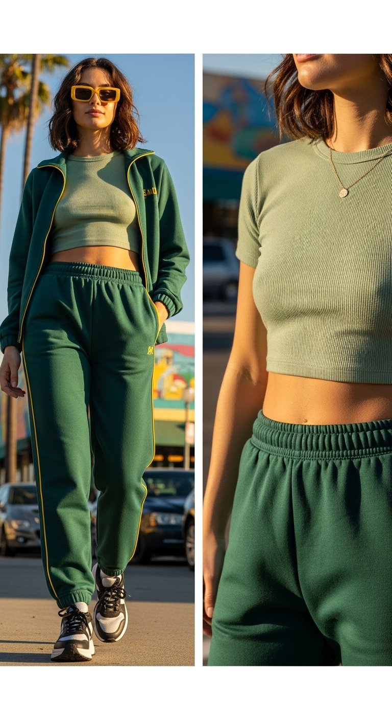 Palm Garden Deep Green Revival