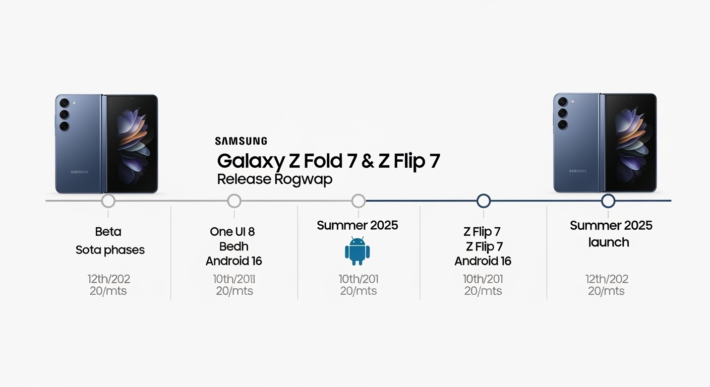 Galaxy Z Fold 7 Flip 7 Release Timeline