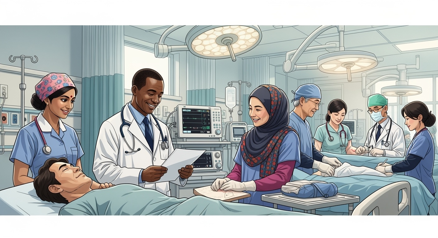 Diverse Healthcare Professionals