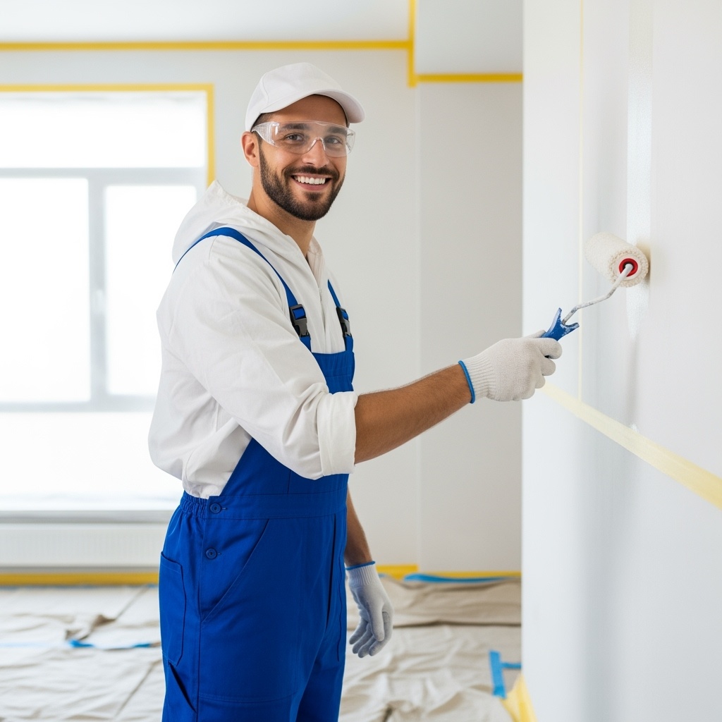 Professioneller Maler