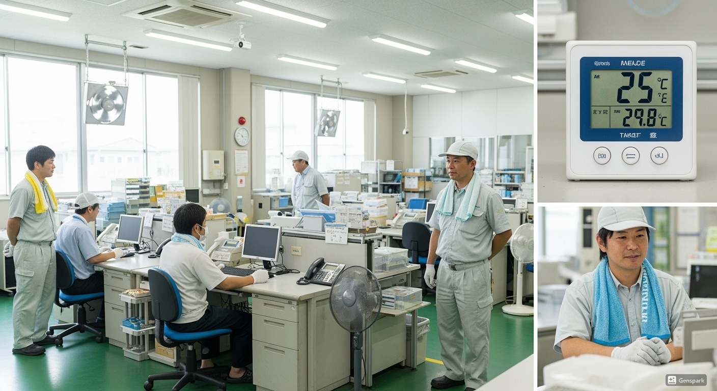 愛知県の職場での熱中症対策成功事例