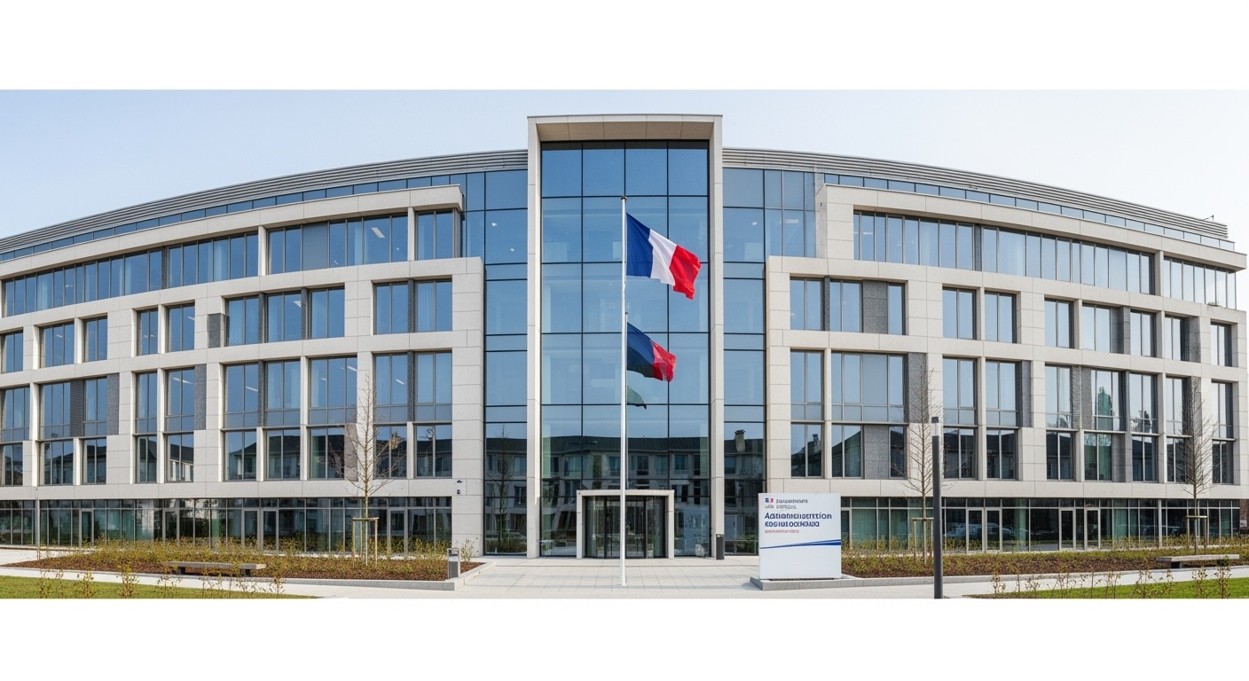 Bâtiment administratif français