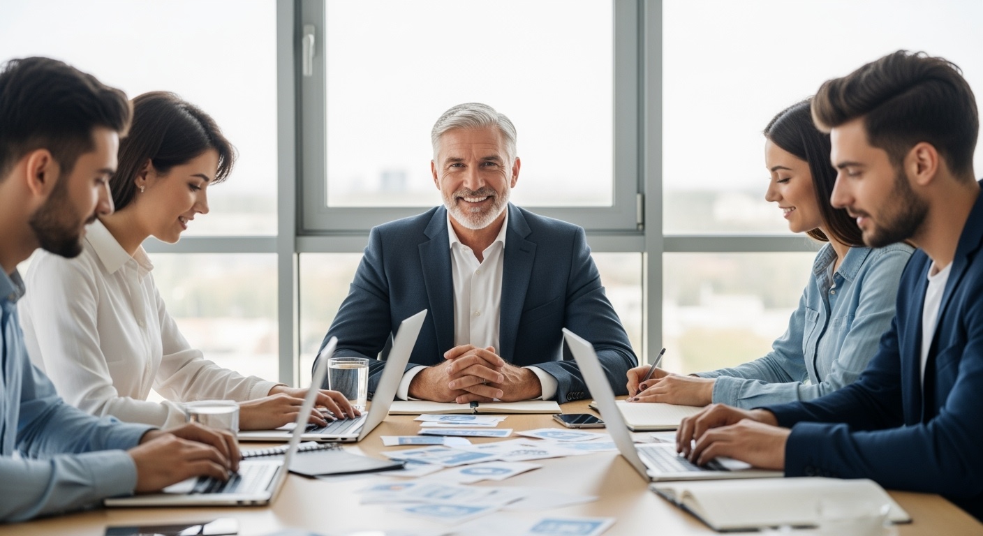 Weativ Social Team mit Geschäftsführer Holger Brehmann