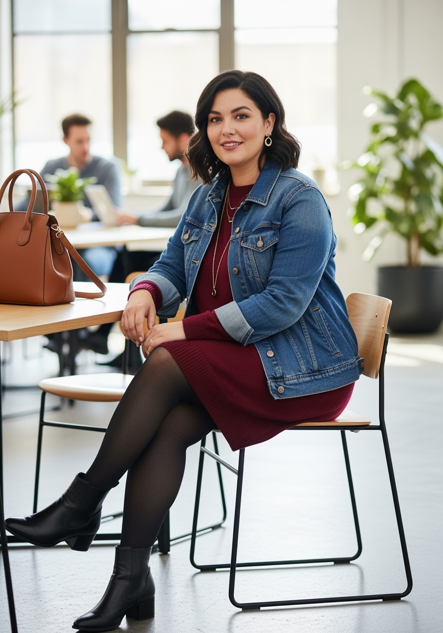Denim Jacket Casual Friday Perfect