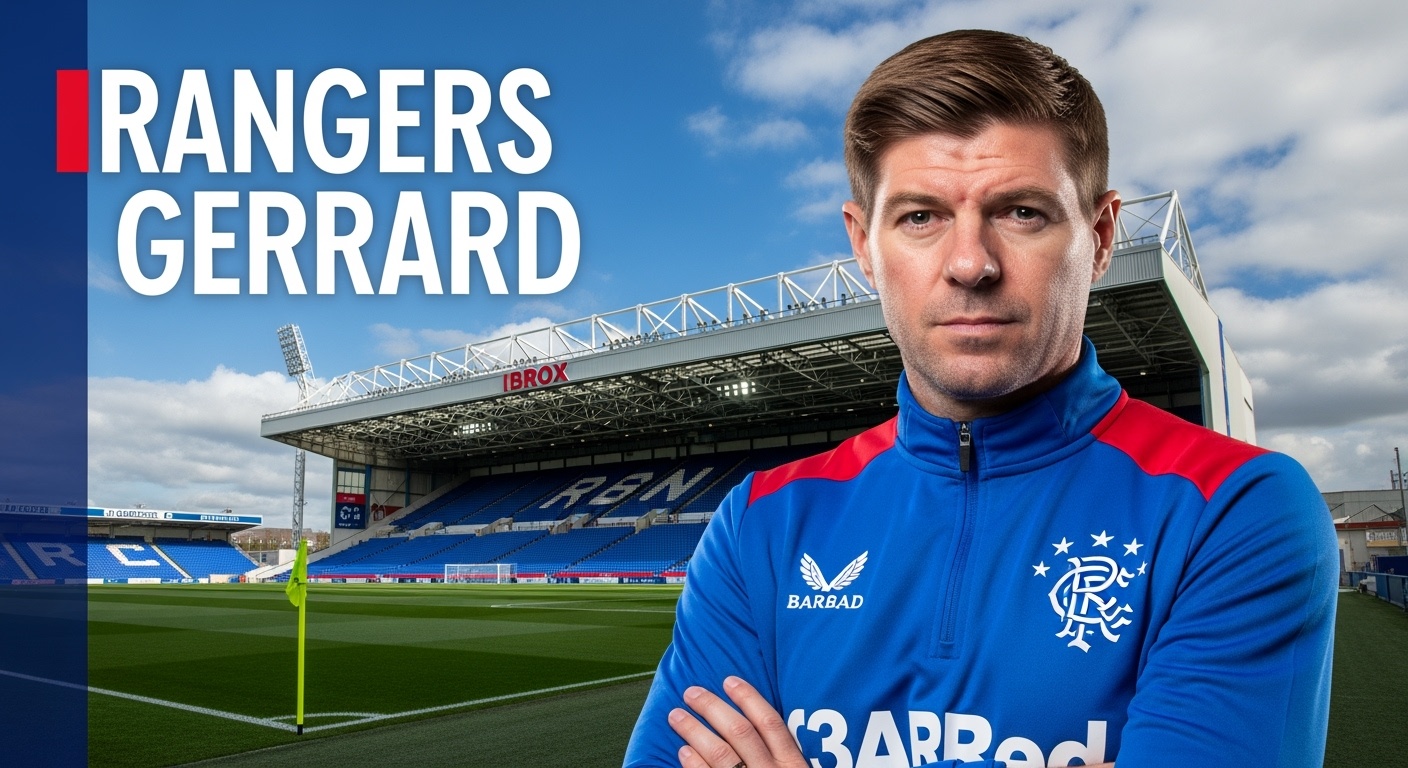 Steven Gerrard Rangers Manager