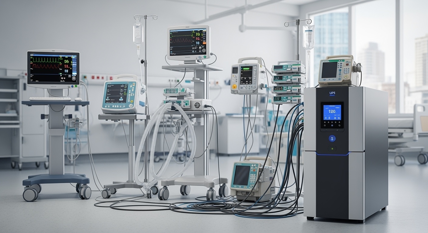 Professional Medical Equipment Power Backup Systems