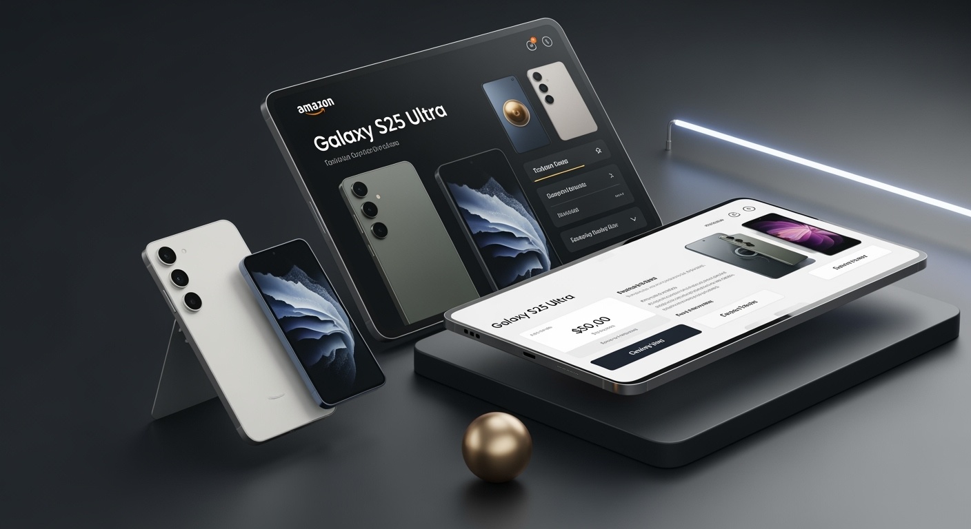 Processo acquisto Galaxy S25 Ultra su Amazon