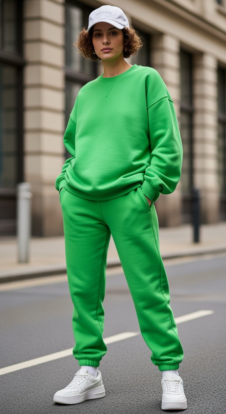 Neon Green Statement Set