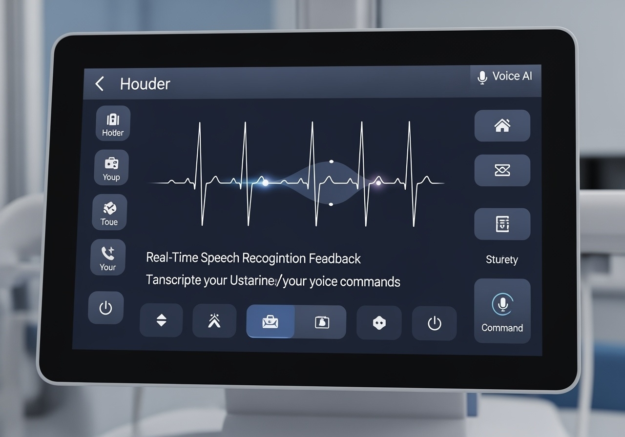 Voice-Controlled Medical Device Interface
