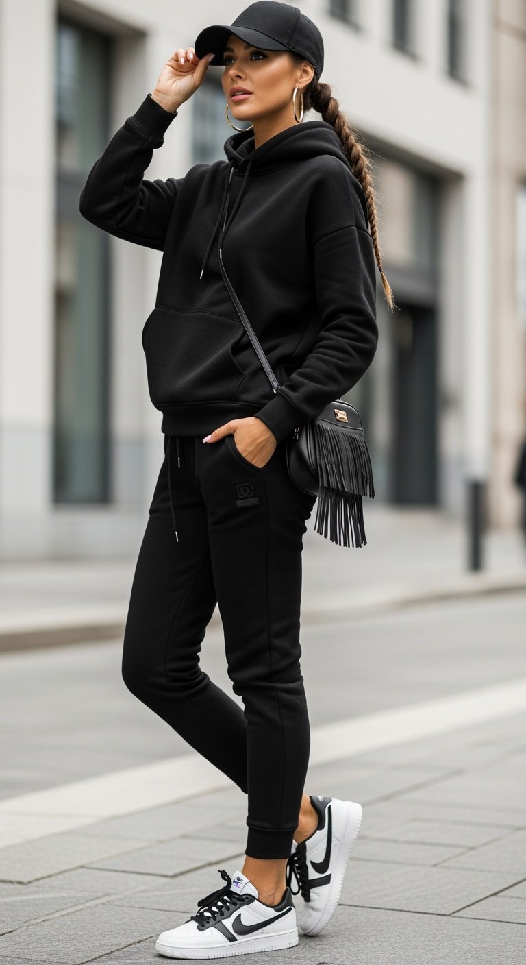 All-Black Sporty Power