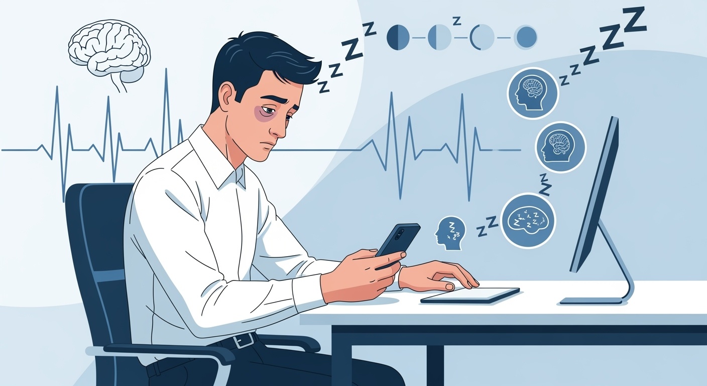 現代人の昼間の眠気：スマートフォン時代の睡眠問題と対策 | 福本医院