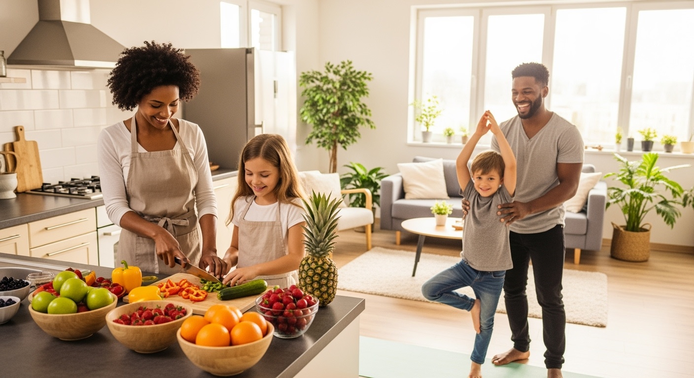 건강한 가족 생활