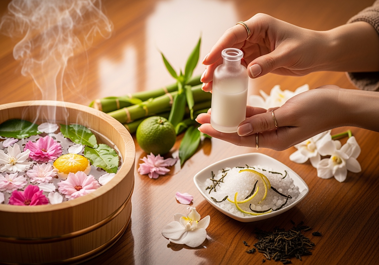 温泉の恵みを使った美容アイテム