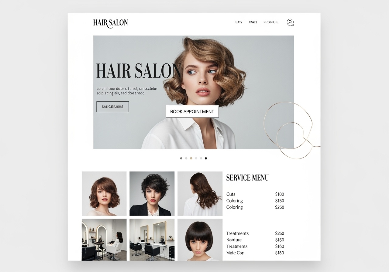Hair Salon Website
