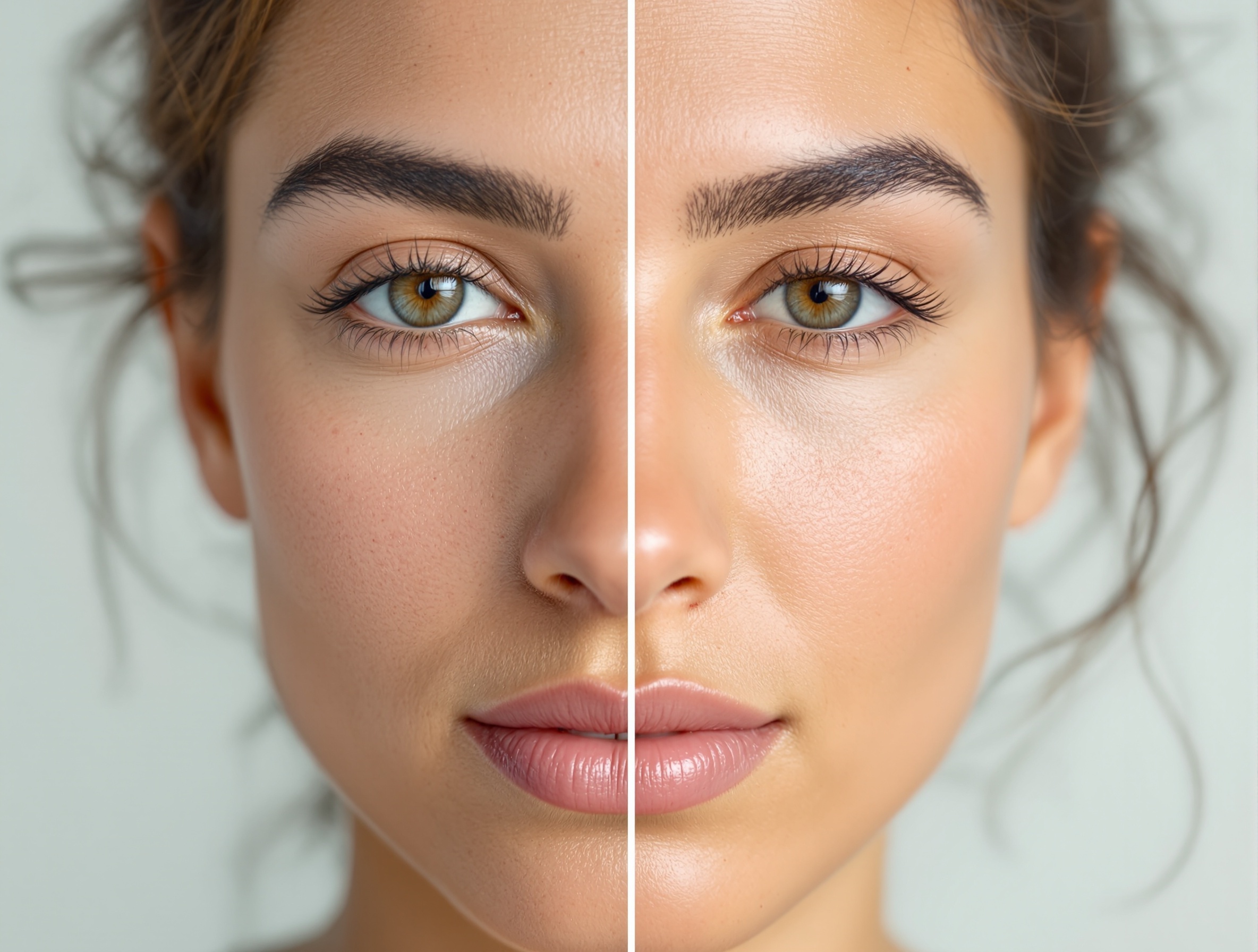 Avant transformation - peau fatigueée