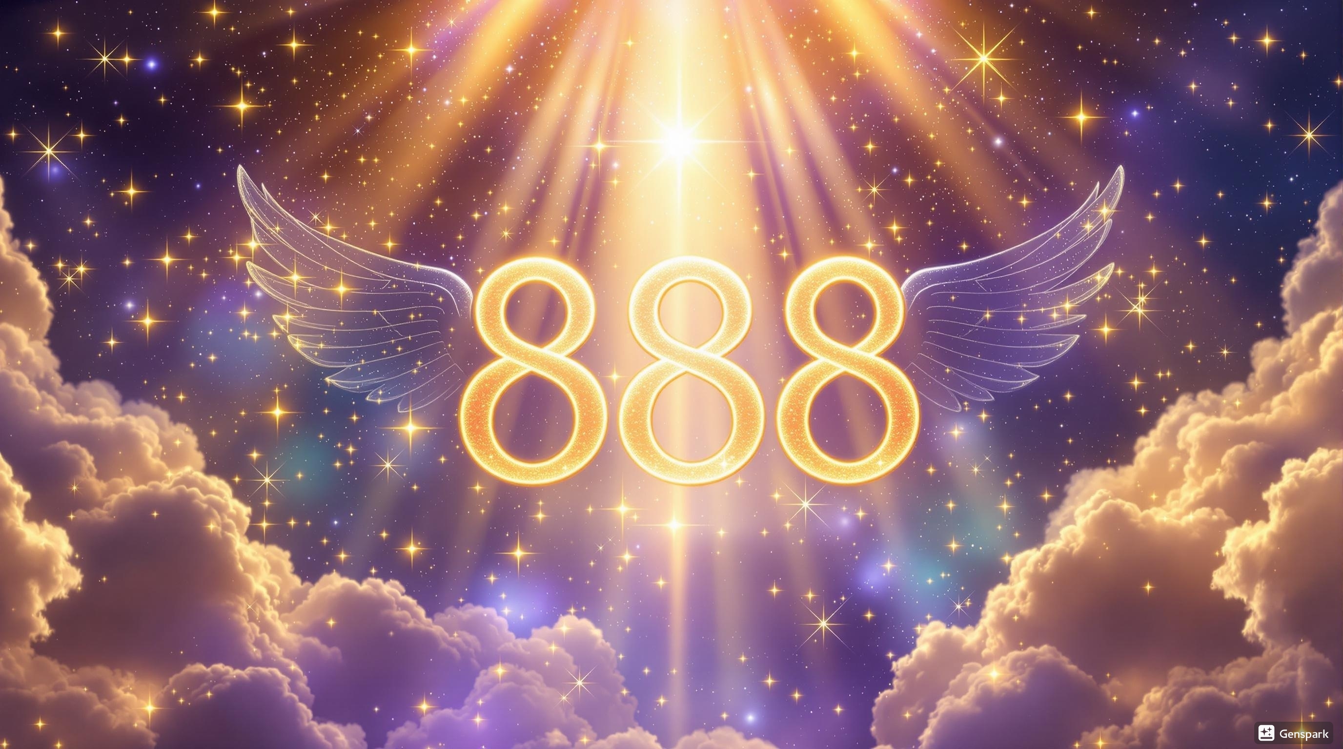 Angel Number 888 Featured Image