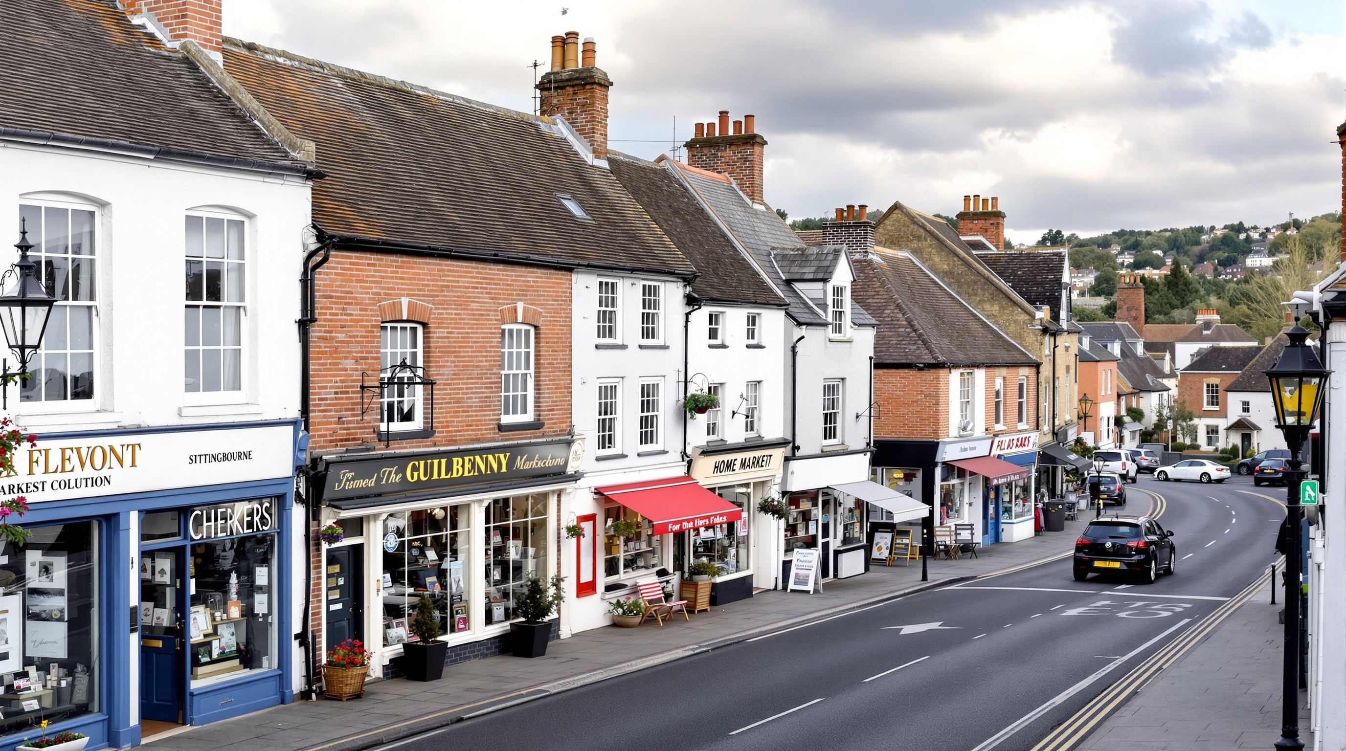 Sittingbourne high street Kent