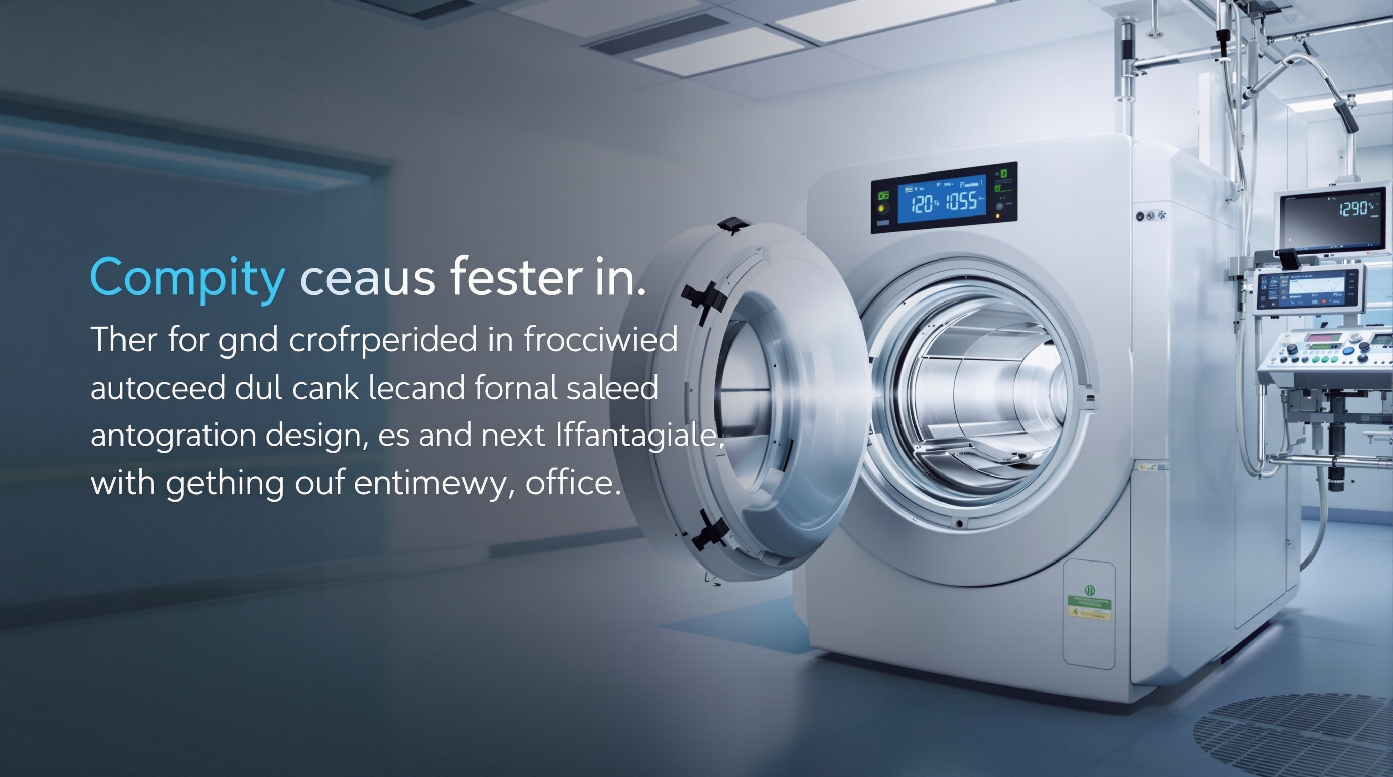 LE CYCLE DE STERILISATION COURT 1 AUTOCLAVE MODERNE DANS ENVIRONNEMENT HOSPITALIER