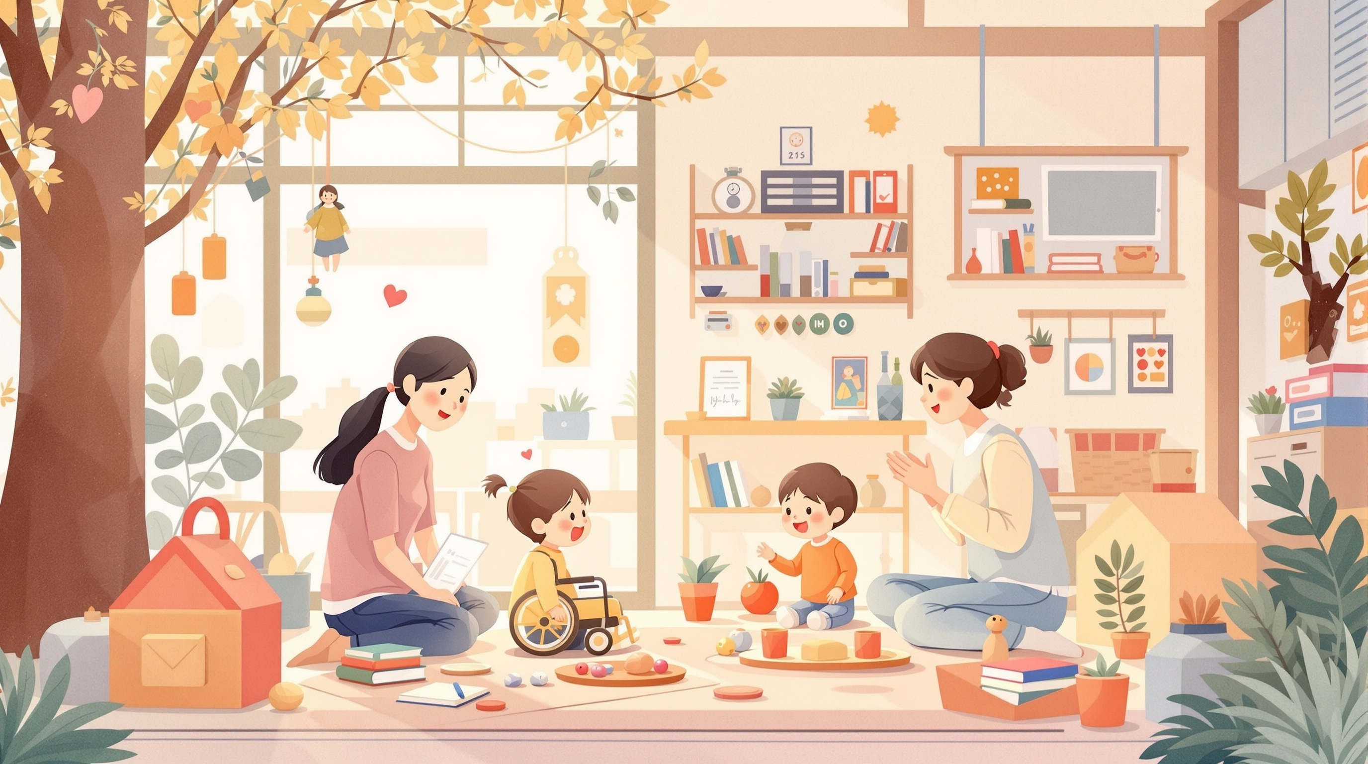 障害児相談支援のイメージ