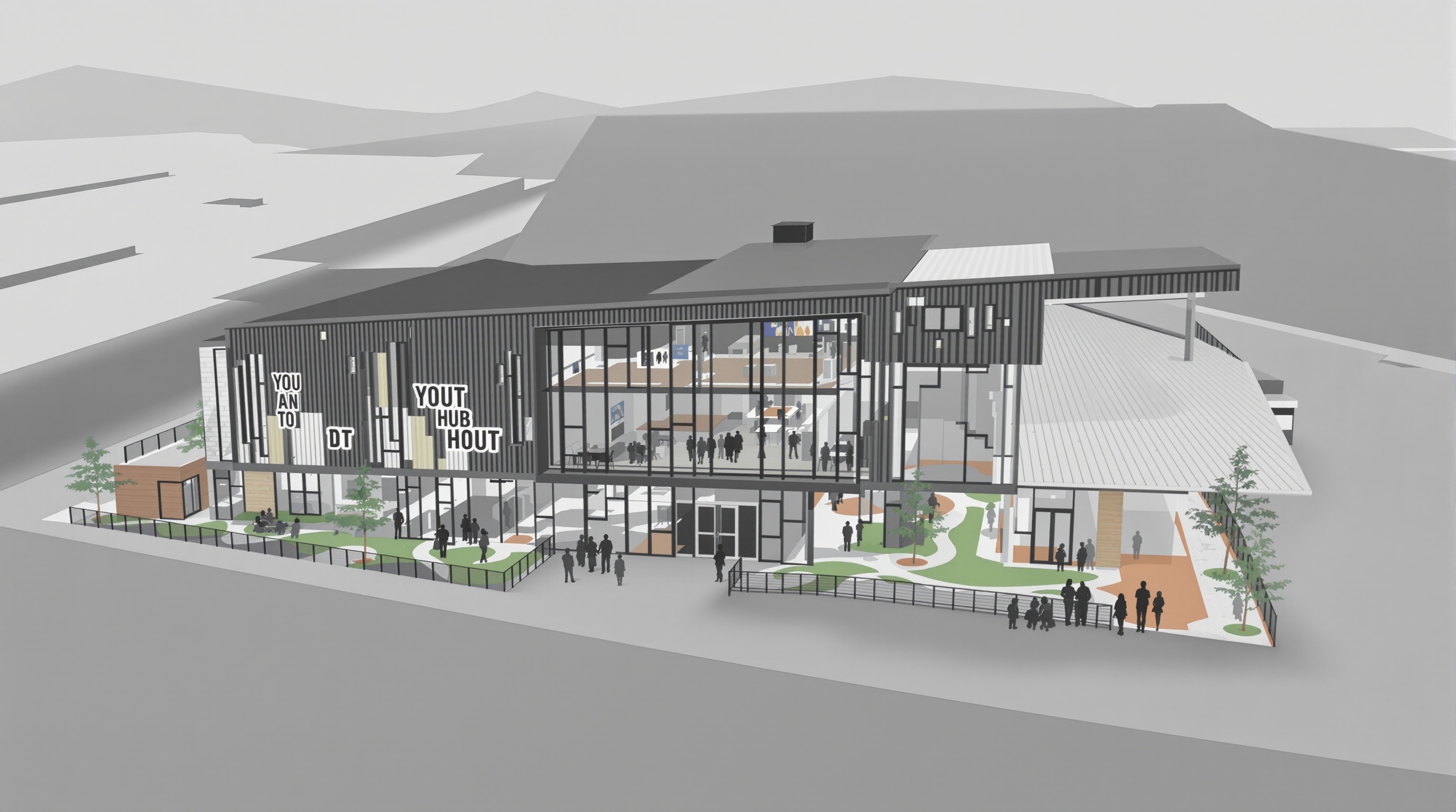 FITYA Youth Hub Floor Plan