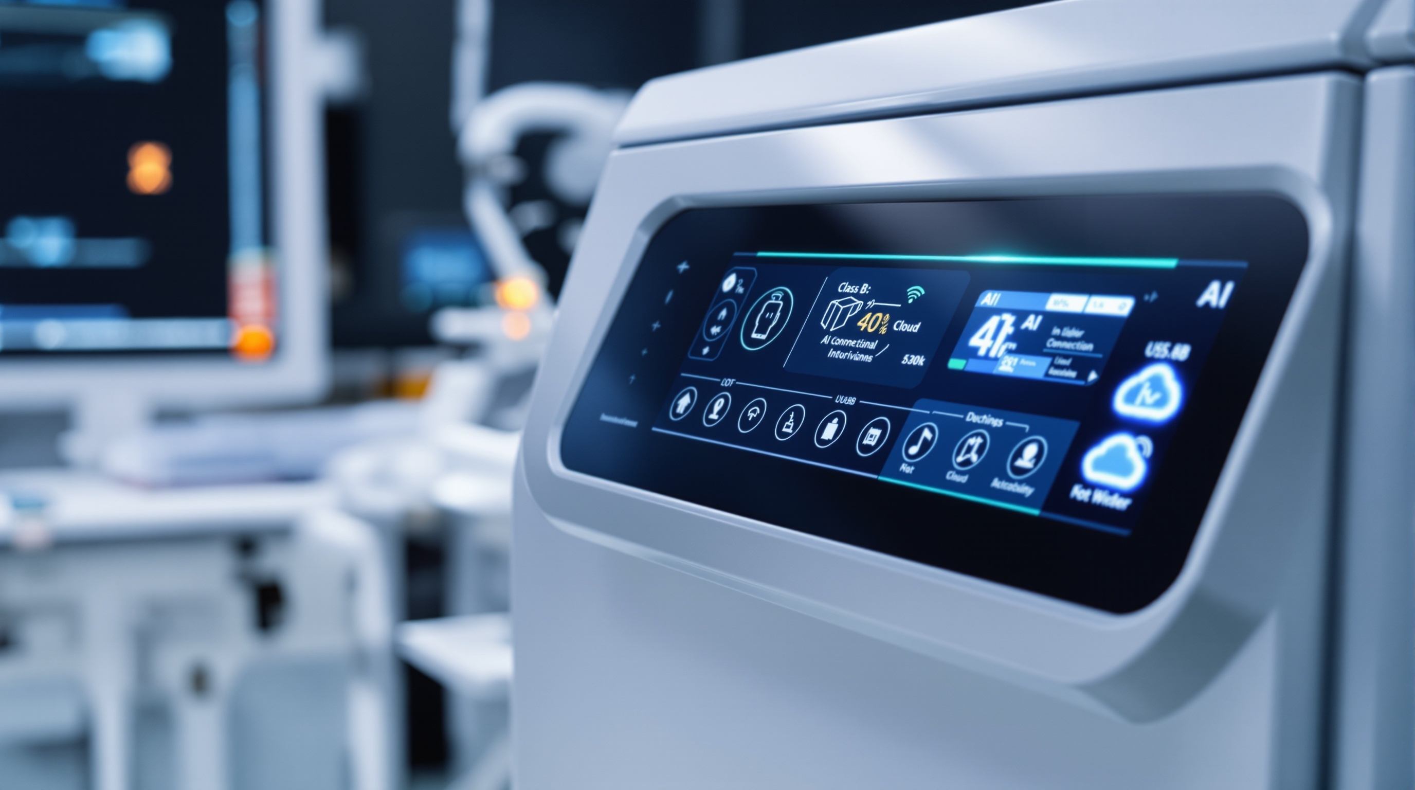 LES AUTOCLAVES CLASSE B AVEC INTELLIGENCE ARTIFICIELLE INTÉGRÉE (AI BUILT-IN) 4 PANNEAU DE CONTRÔLE INTELLIGENT