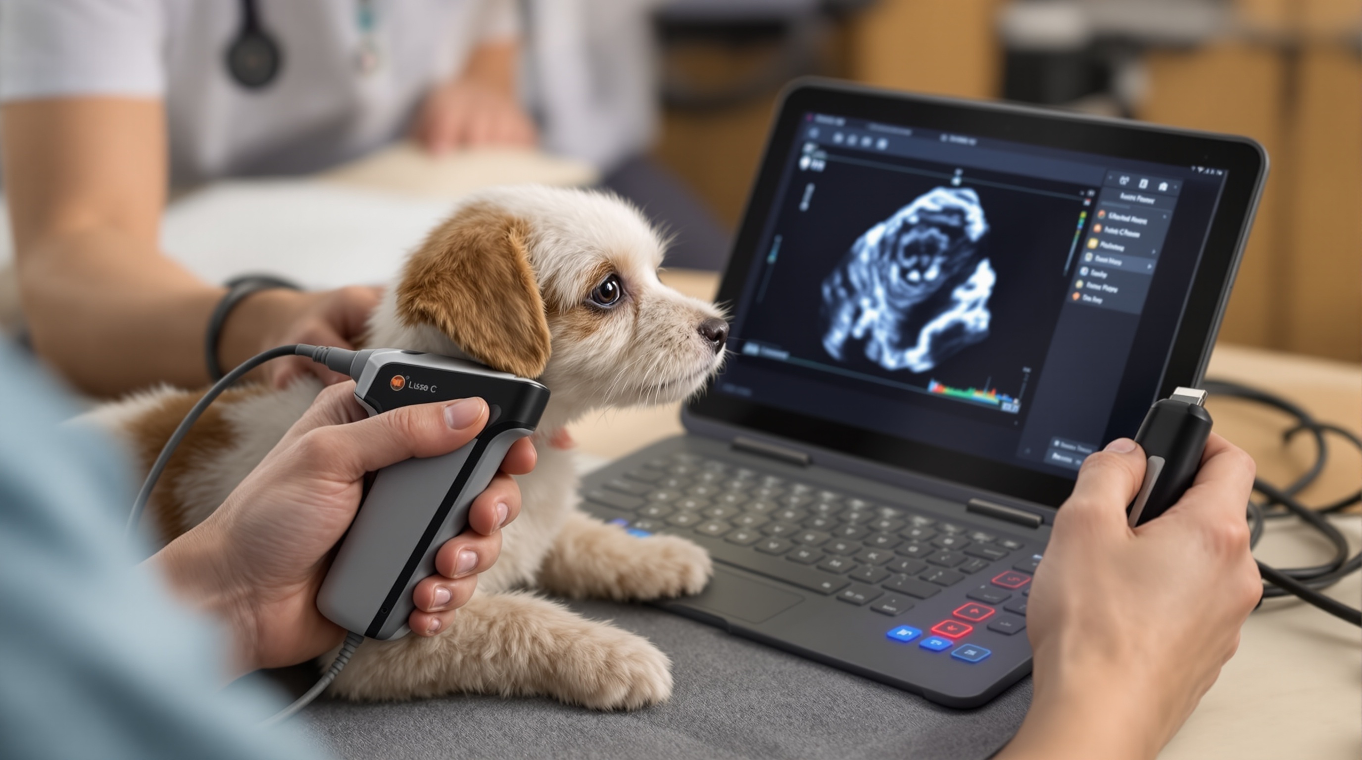 Clarius C3HD3 Portable Veterinary Ultrasound Scanner