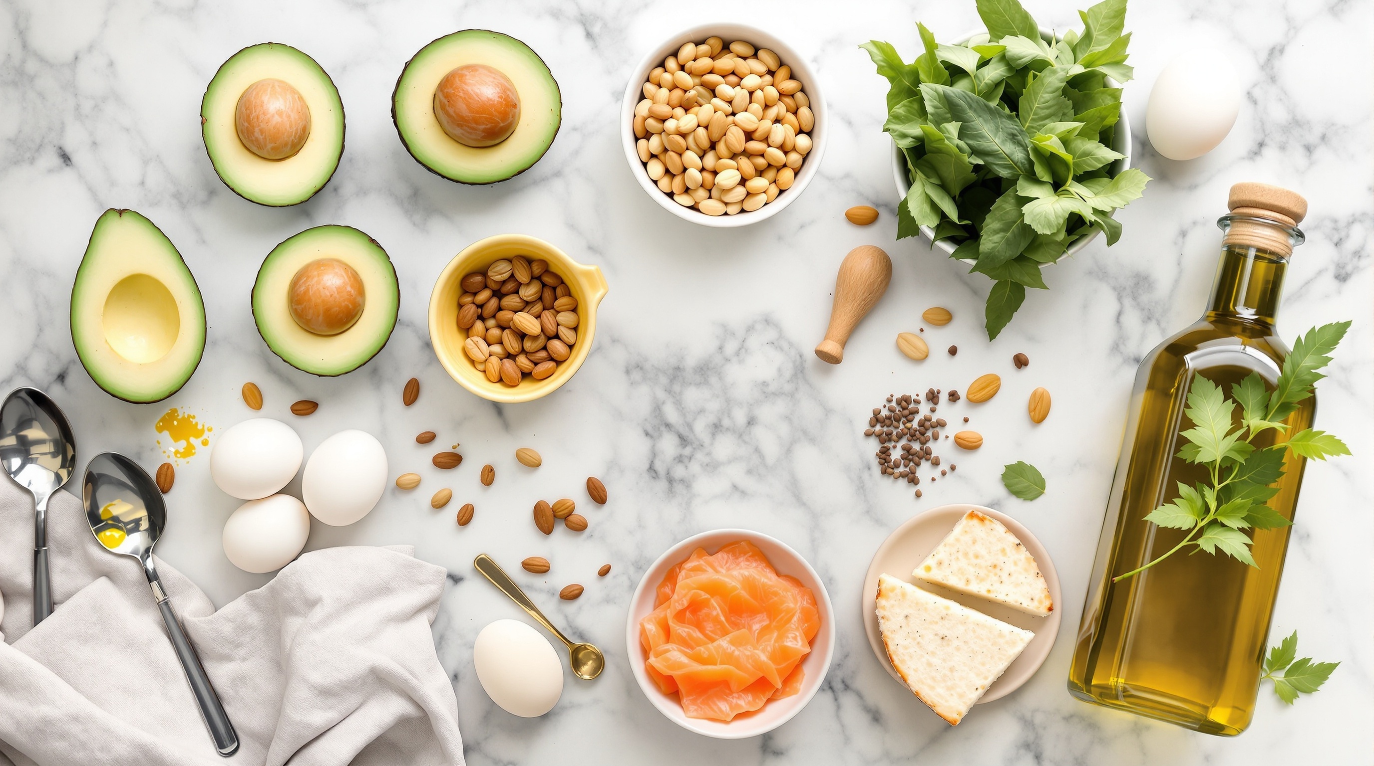 키토제닉 음식들