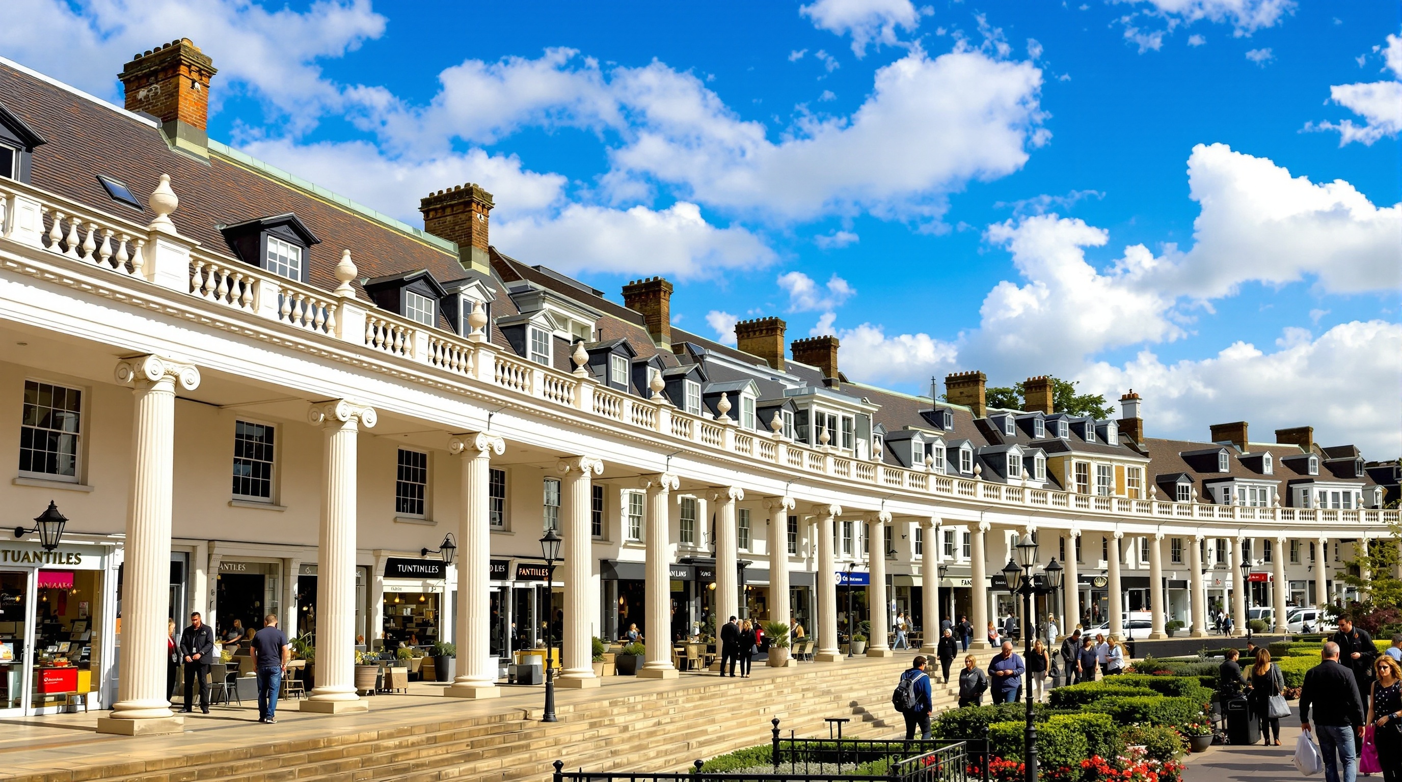 Royal Tunbridge Wells - The Pantiles colonnade