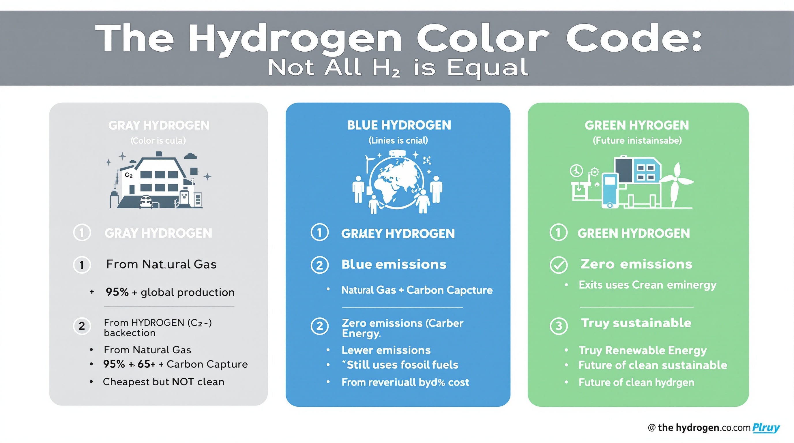 Hydrogen Color Code