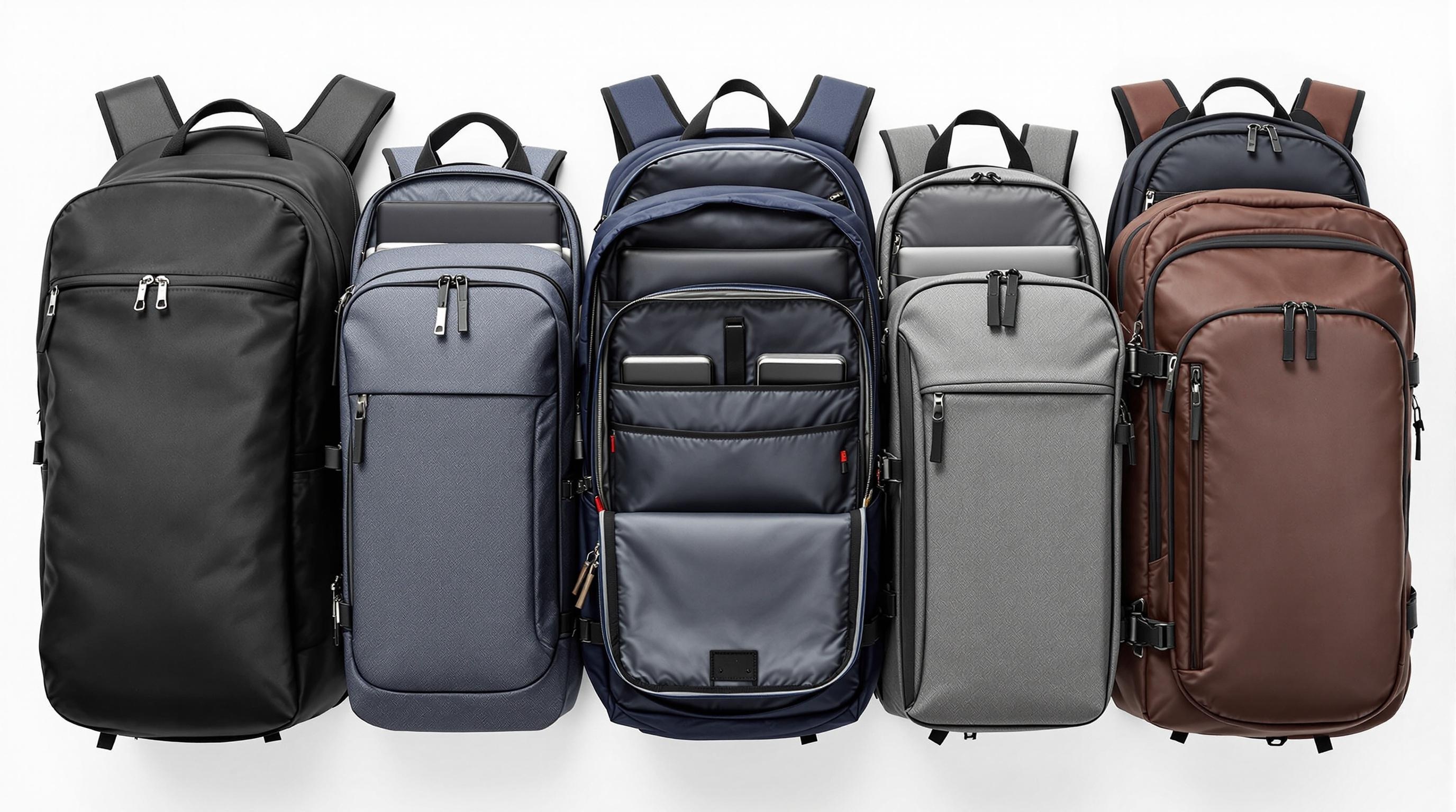 Laptop backpack comparison chart