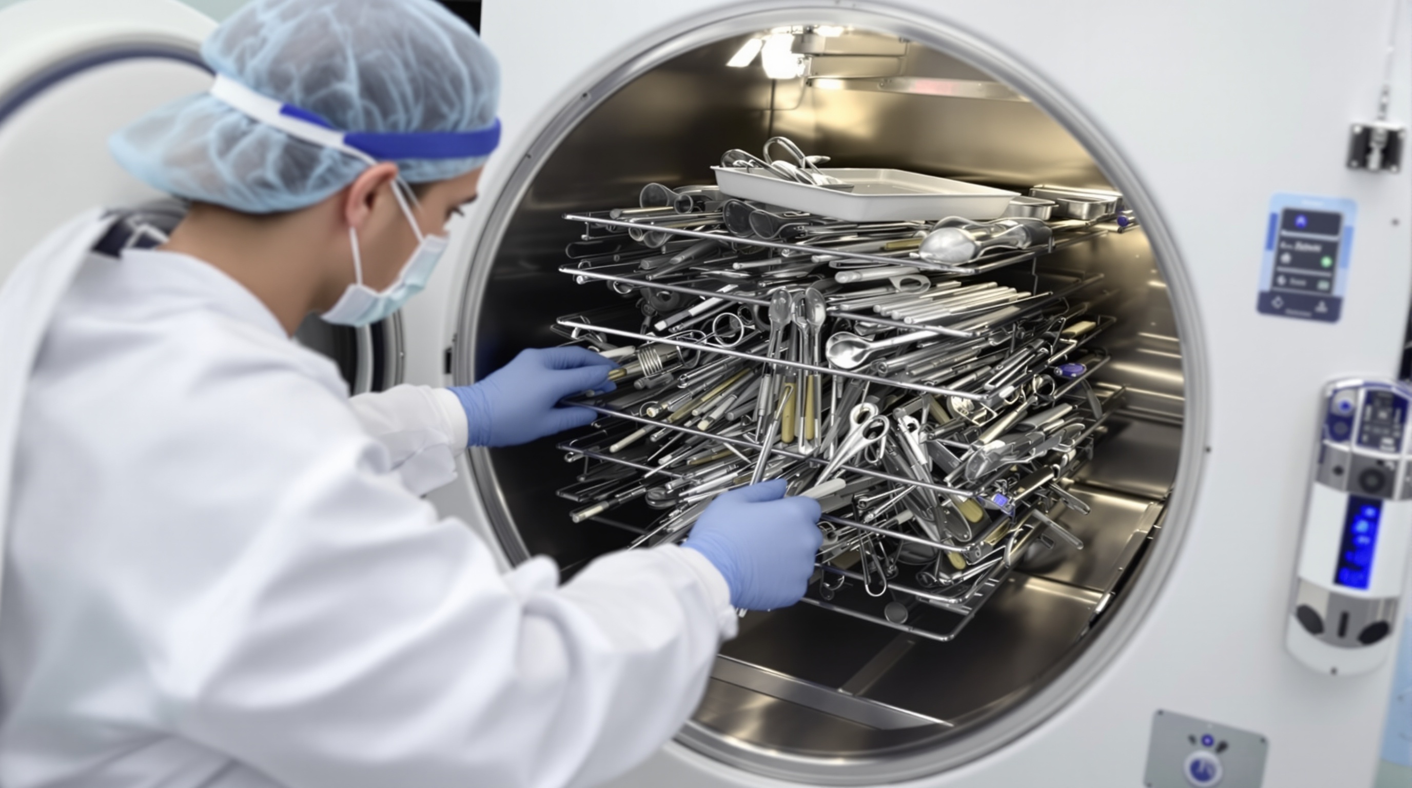 LES ERREURS COURANTES POUVANT ENTRAINER UN ECHEC DE LA STERILISATION 1 SURCHARGE D'AUTOCLAVE