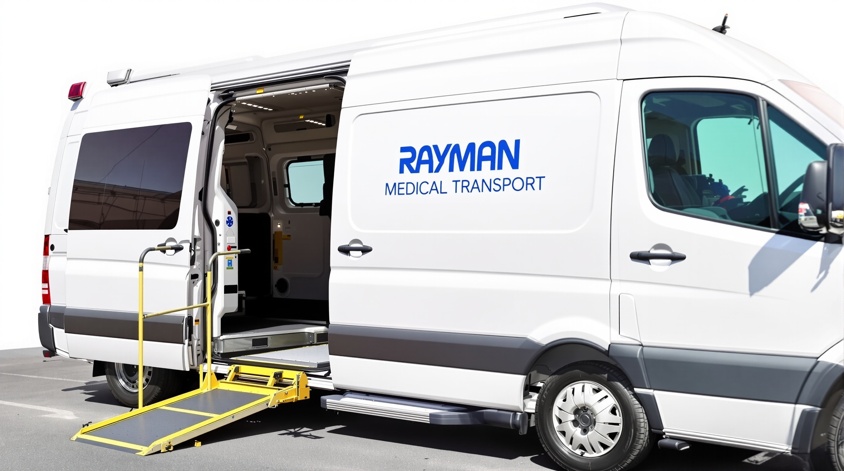 White Wheelchair Van