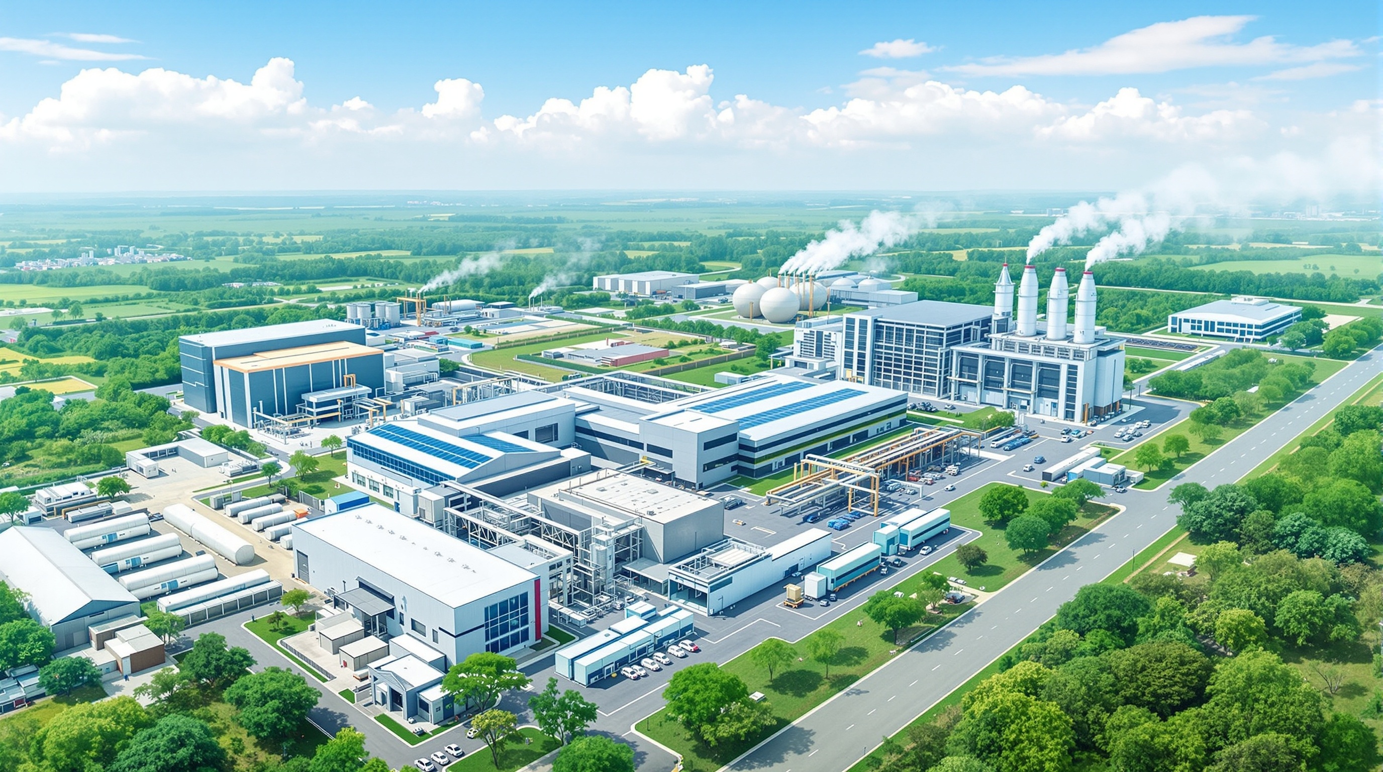 Công nghệ sạch và hạ tầng hiện đại tại KCN VTK