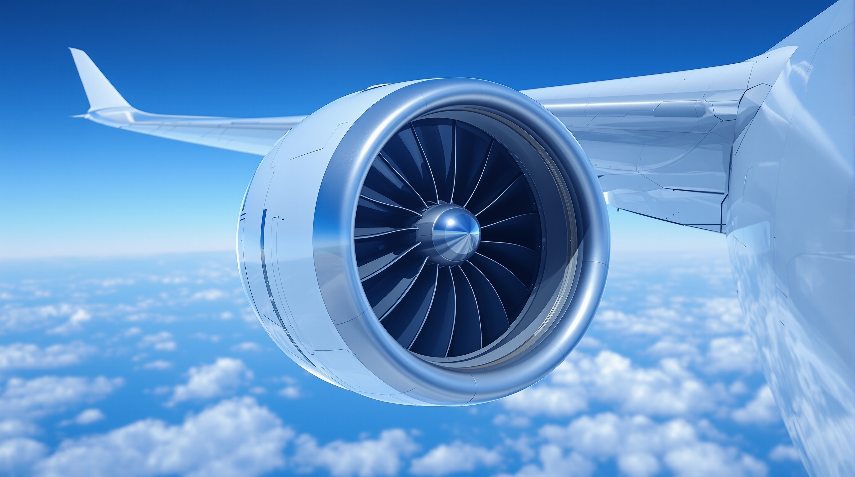 CFM56 turbofan engine installed on commercial narrowbody aircraft wing during flight