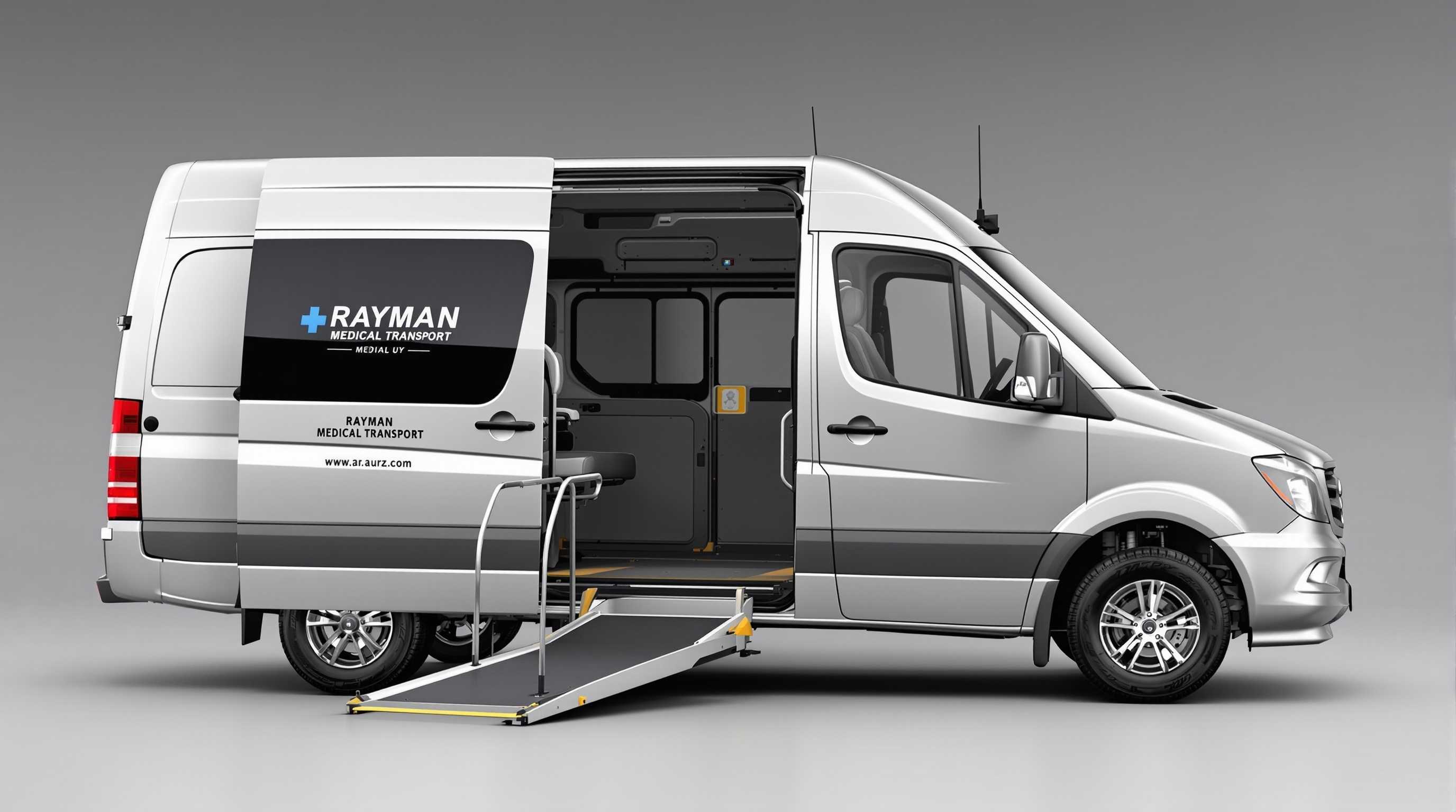 Silver Wheelchair Van