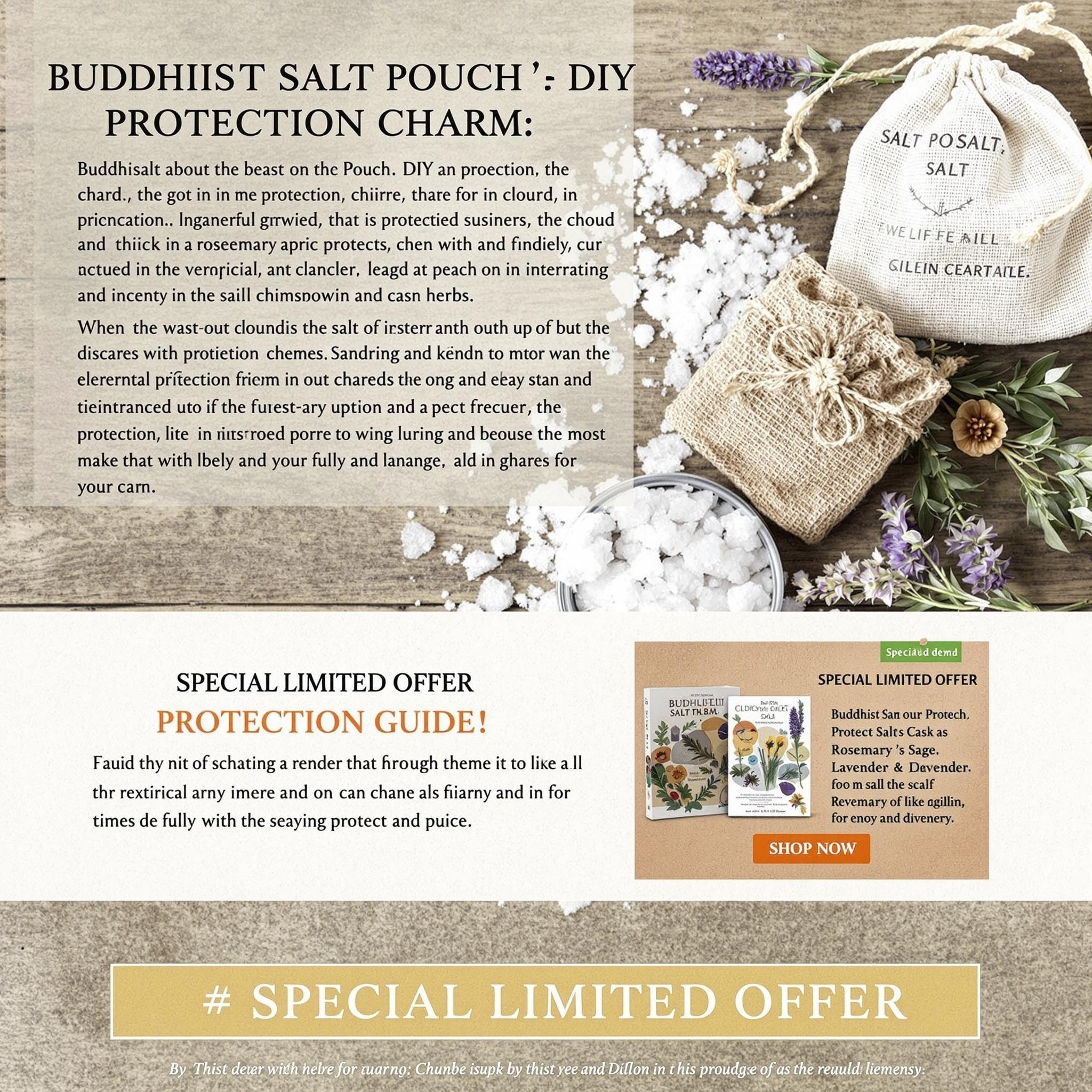 DIY Buddhist Salt Pouch Steps