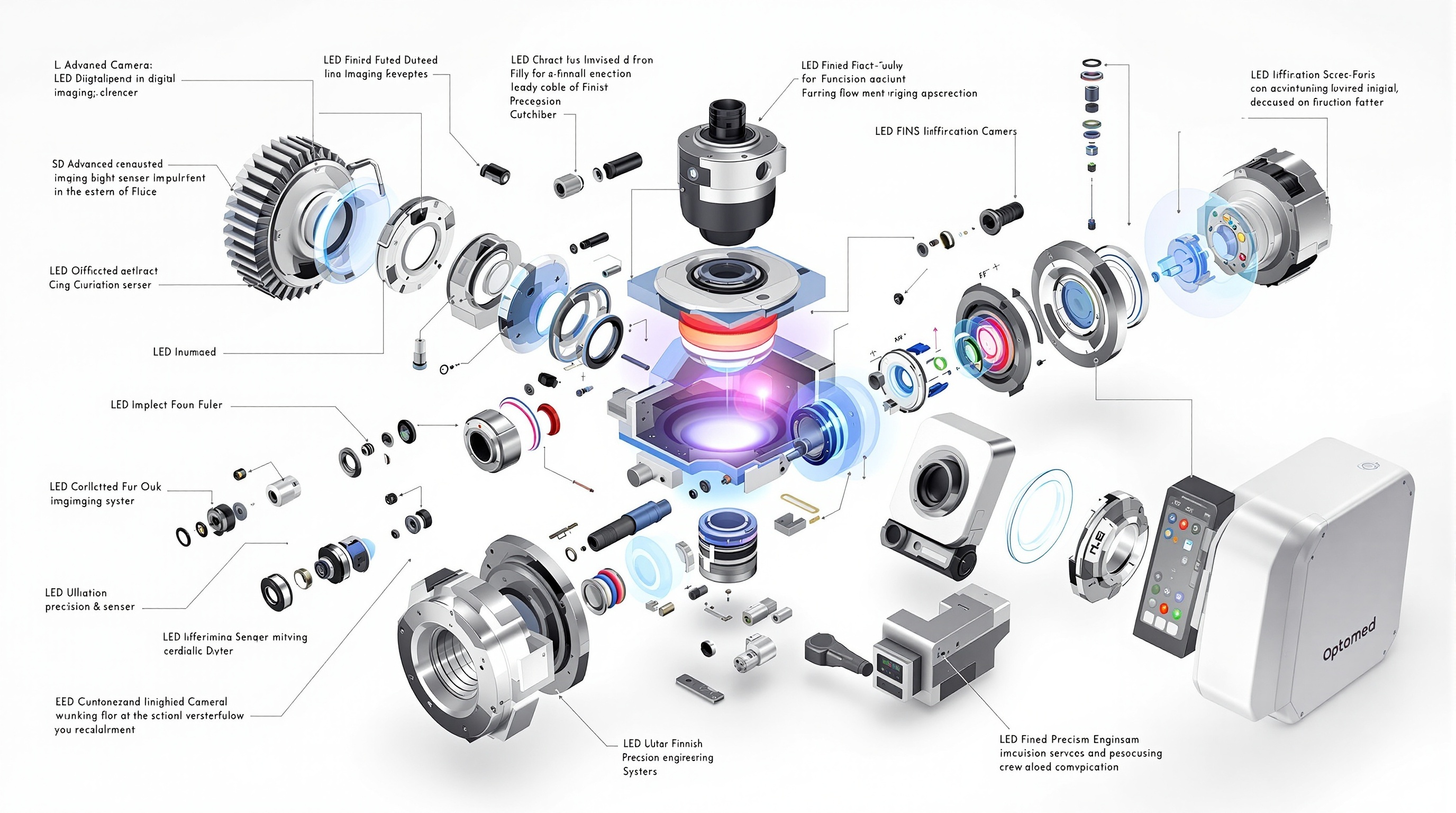 Technical Components - Optomed Smartscope PRO Internal Systems
