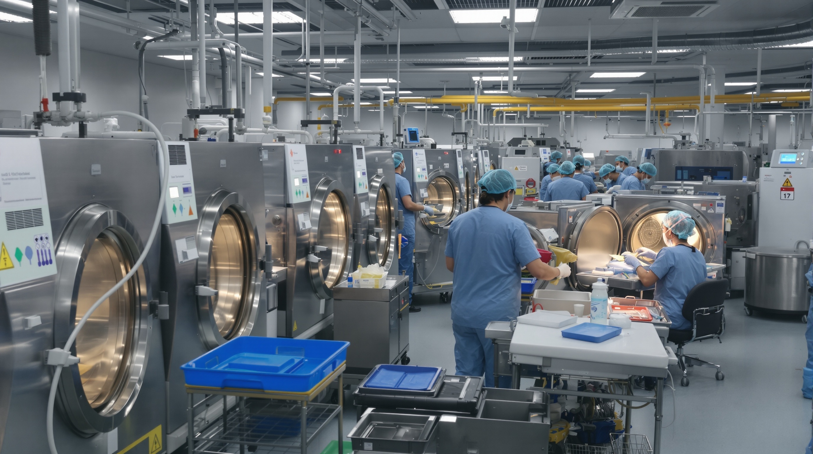 LE CYCLE DE STERILISATION COURT 7 SERVICE DE STÉRILISATION CENTRALE MODERNE