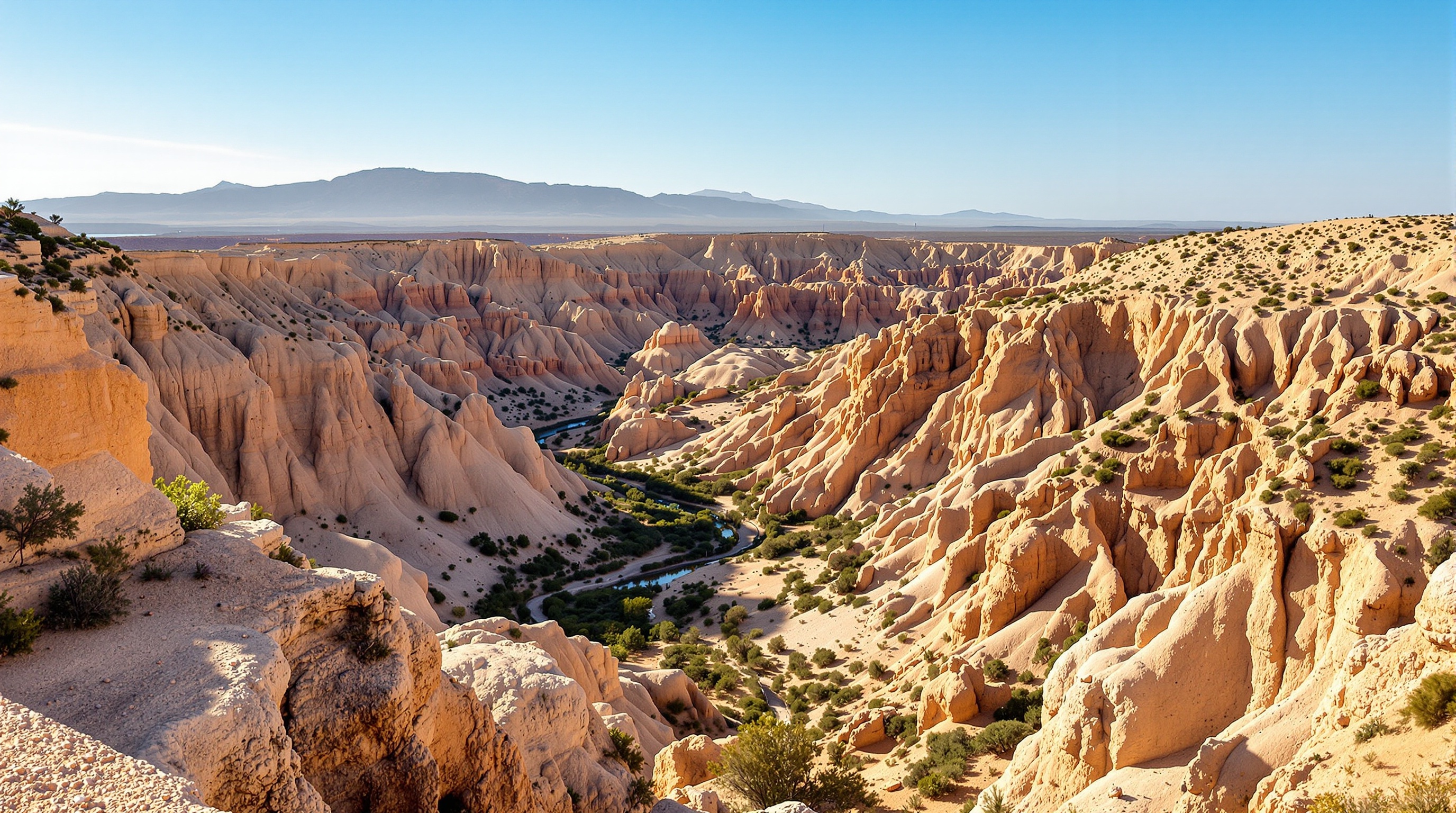 Granada Geopark Badlands Landscape