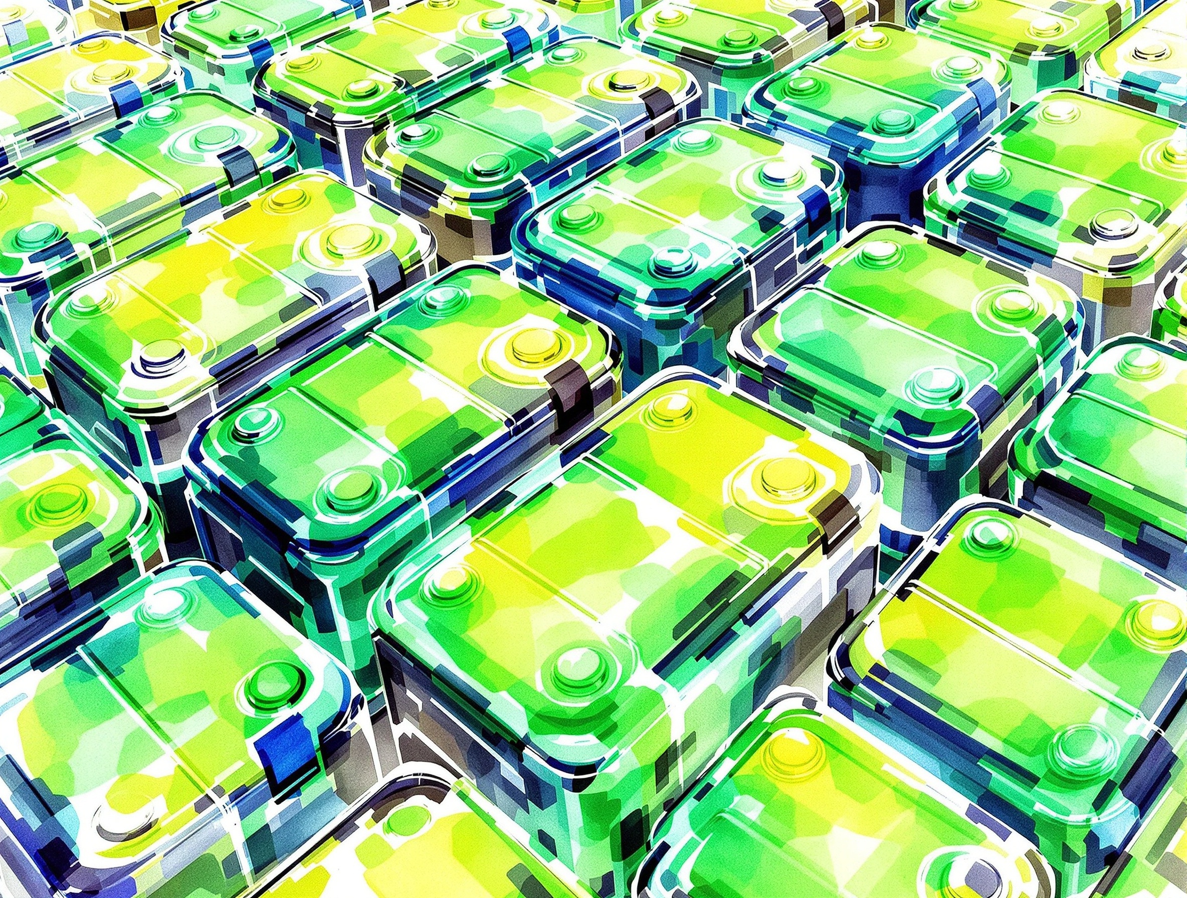 バッテリーパック抽象イメージ