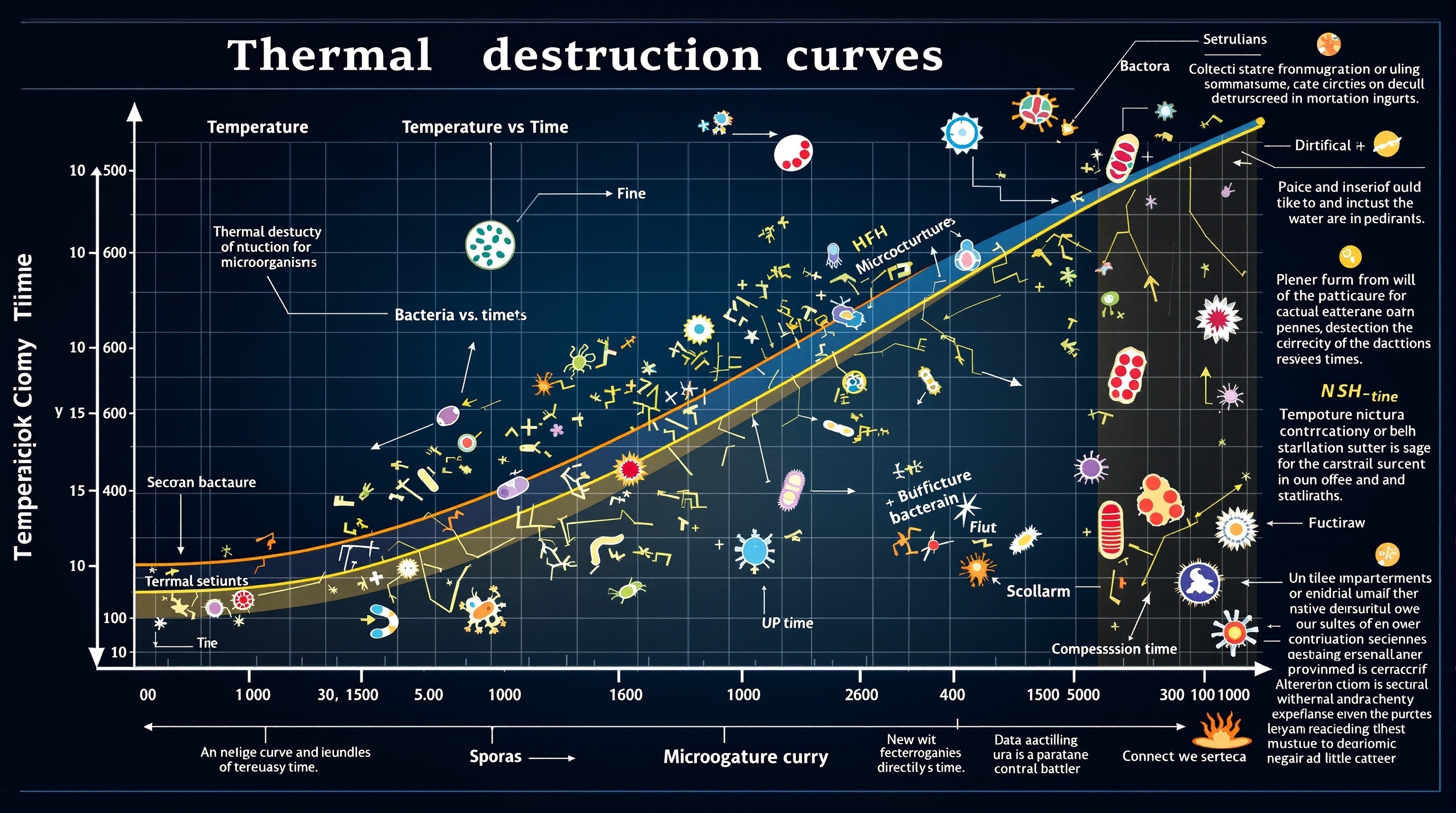 COURBE DE DESTRUCTION THERMIQUE DES MICRO-ORGANISMES