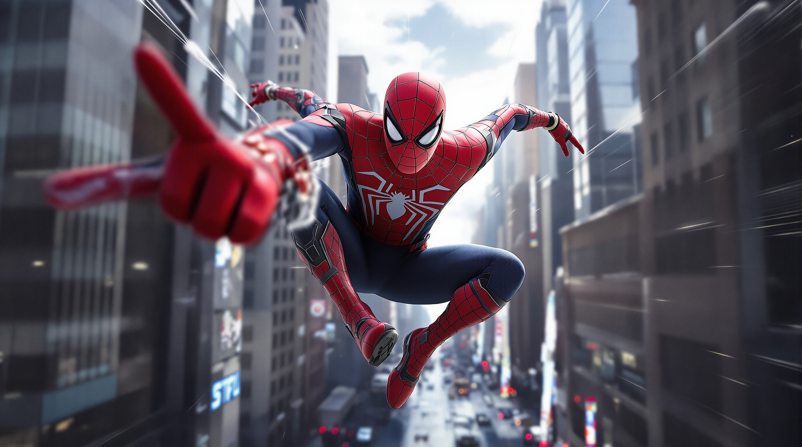 Том Холланд в роли Человека-паука в MCU