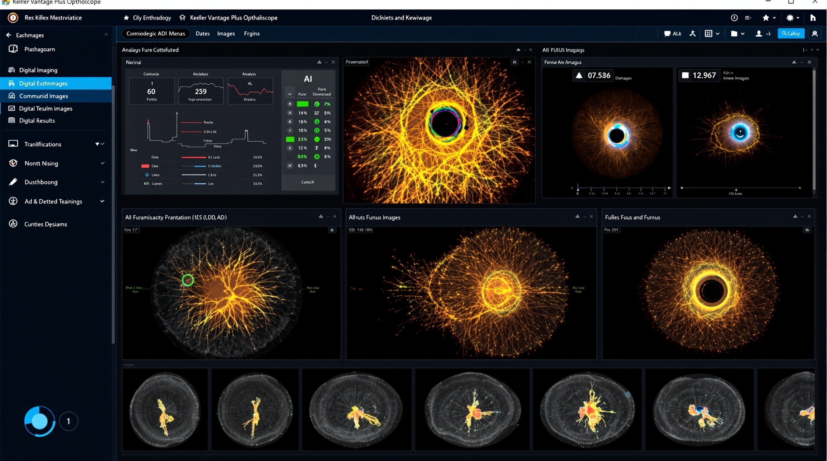 Medical Dashboard Interface