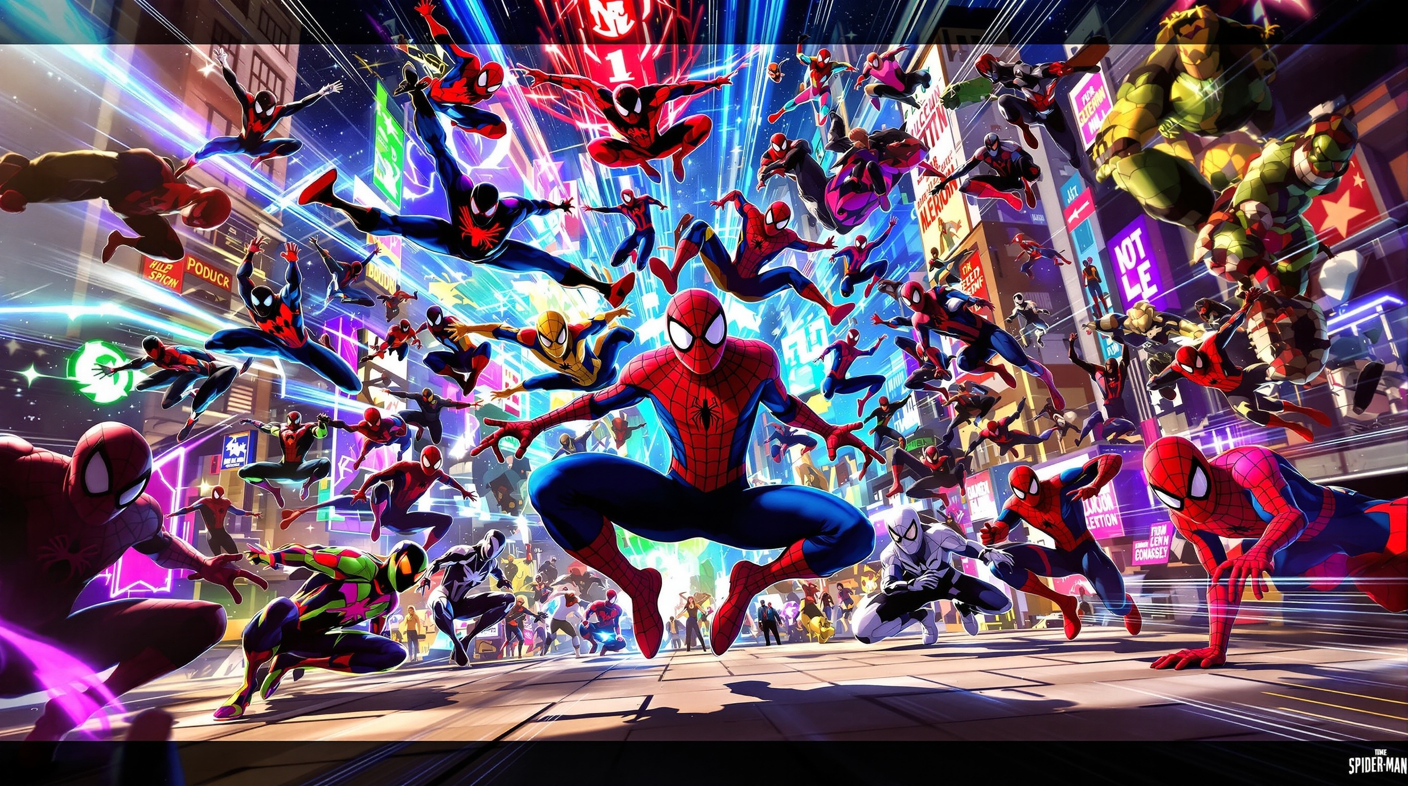 Майлс Моралес в Человек-паук: Через вселенные