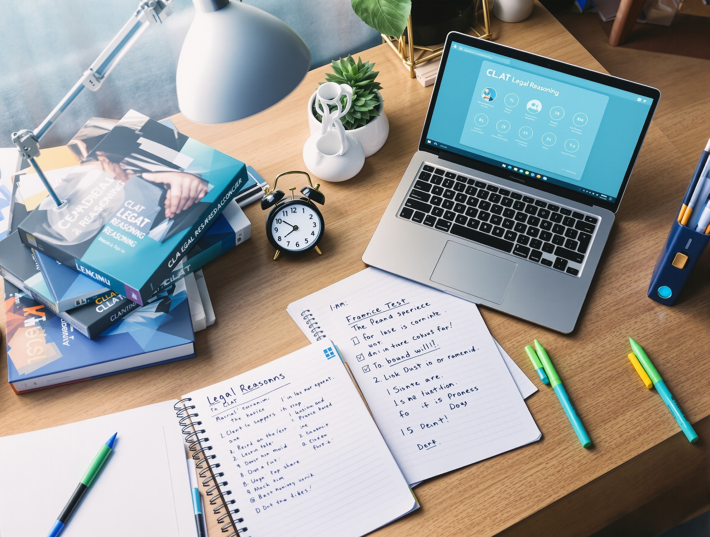 Systematic CLAT Legal Reasoning Study Approach