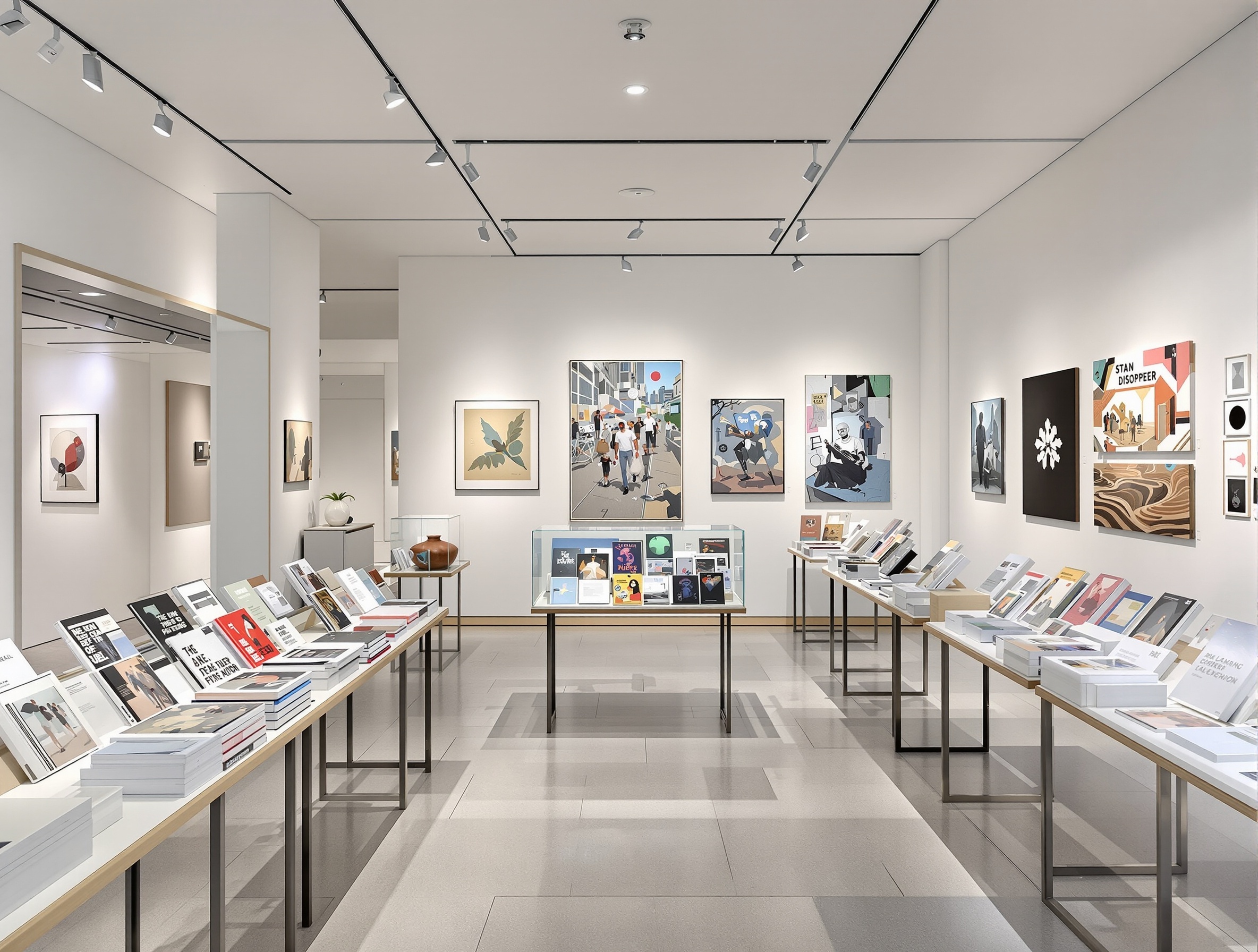 Art gallery interior Dubai